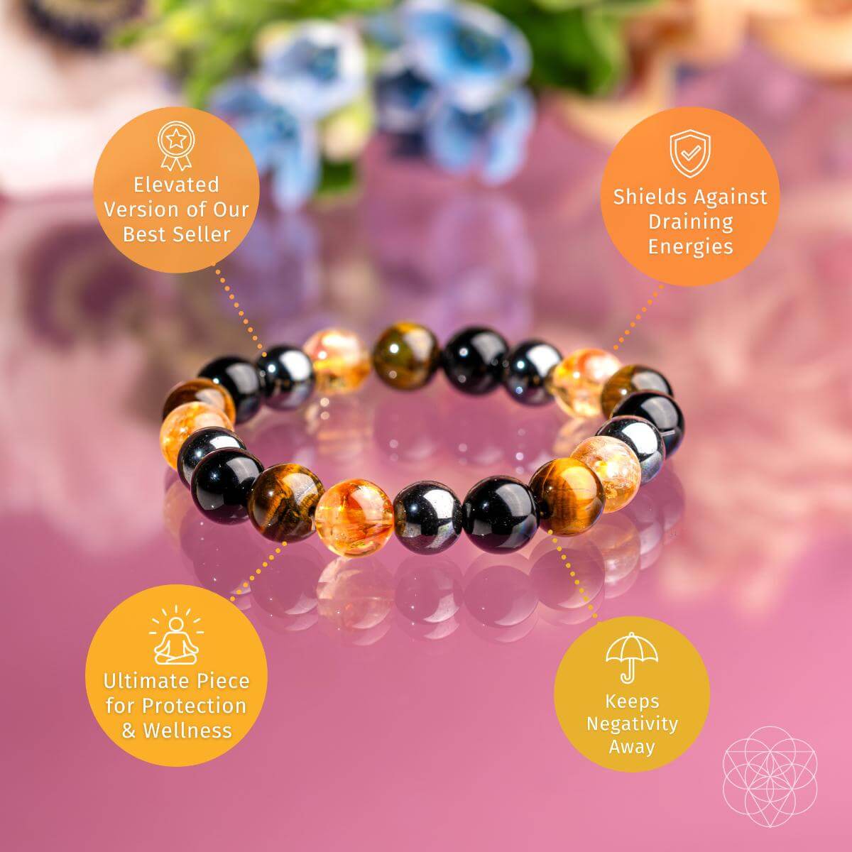 The Quadruple Protection Bracelet - Be Bliss Boutique