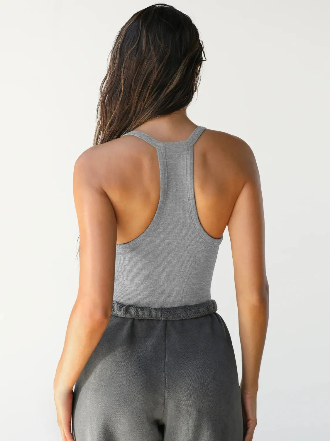 Scoop Neck Wide Strap Tank - Be Bliss Boutique