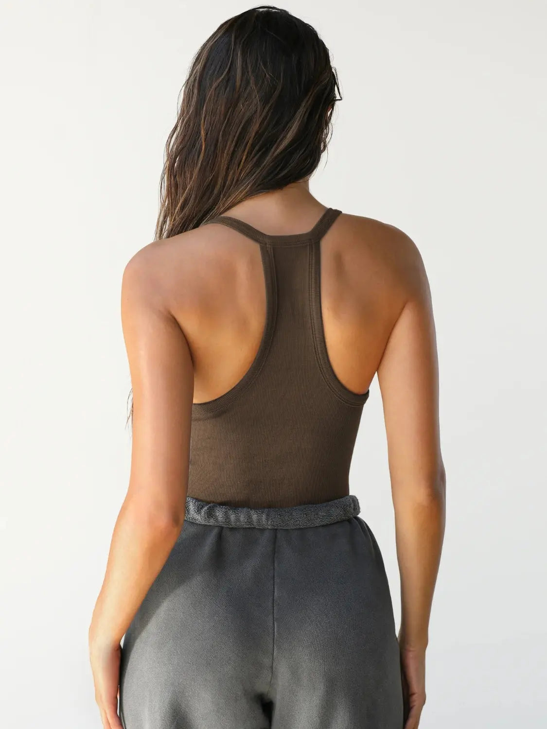 Scoop Neck Wide Strap Tank - Be Bliss Boutique