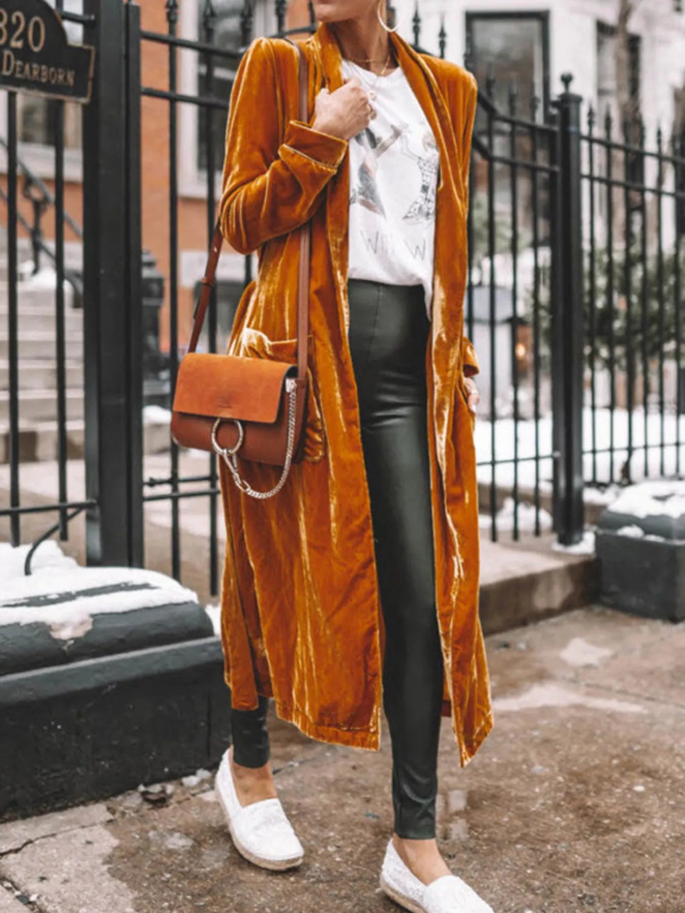 Open Front Long Sleeve Longline Cardigan -  Be Bliss Boutique