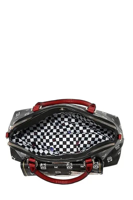 Nicole Lee USA Eco-Leather Cat Dome Bag | Be Bliss Boutique