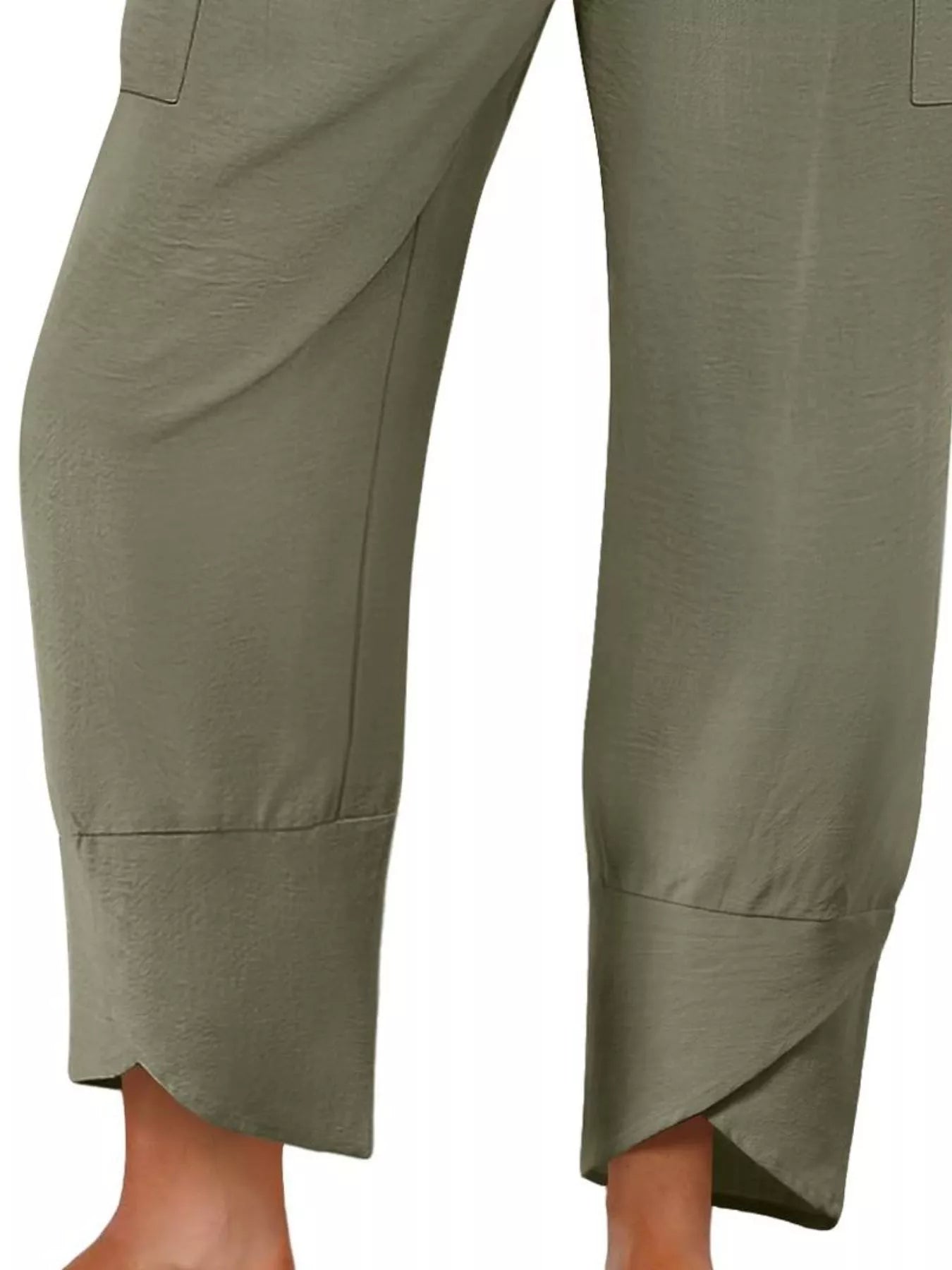 Elastic Waist Pants -  Be Bliss Boutique