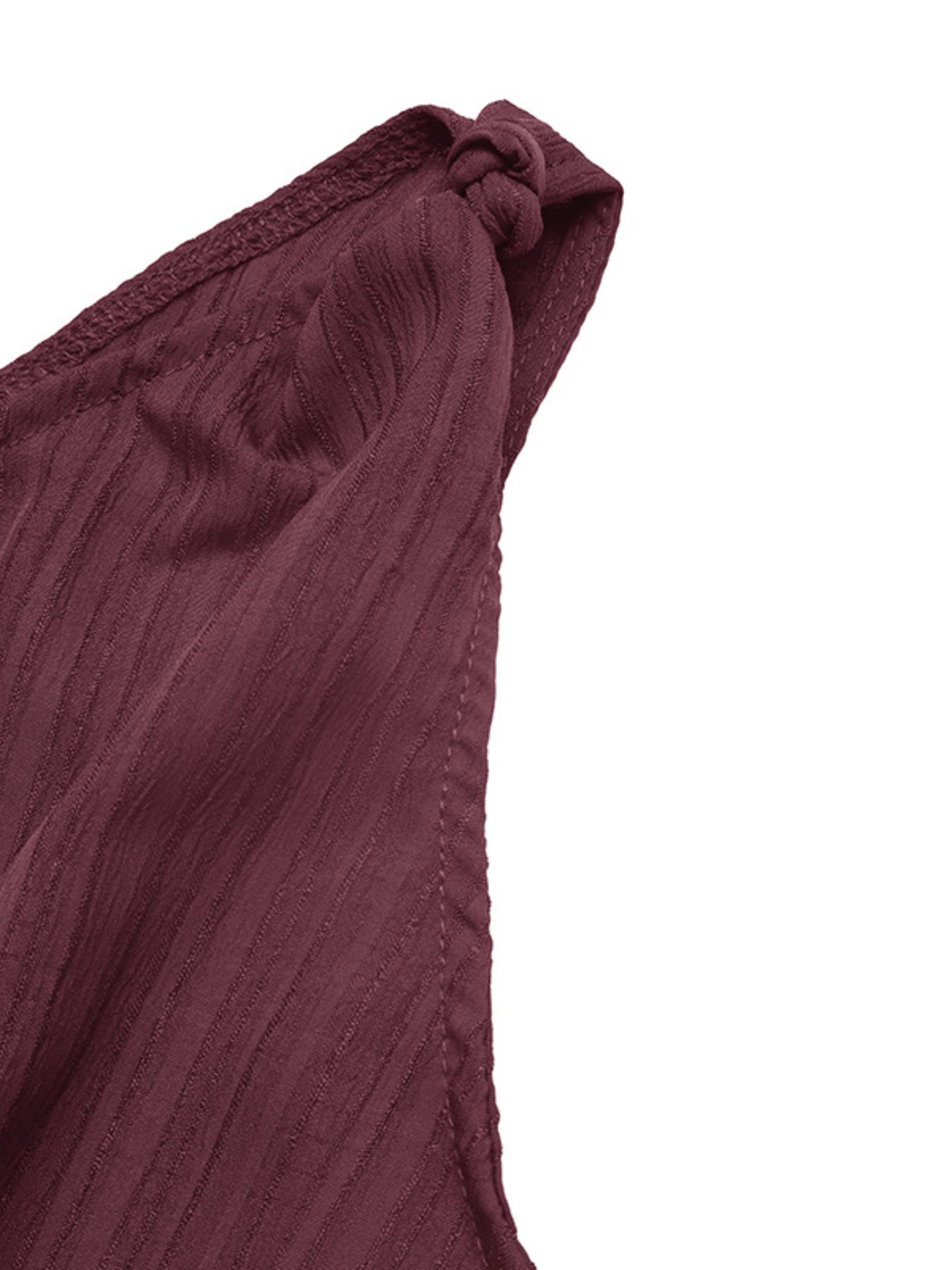 One-Shoulder Tie Waist Romper - Be Bliss Boutique