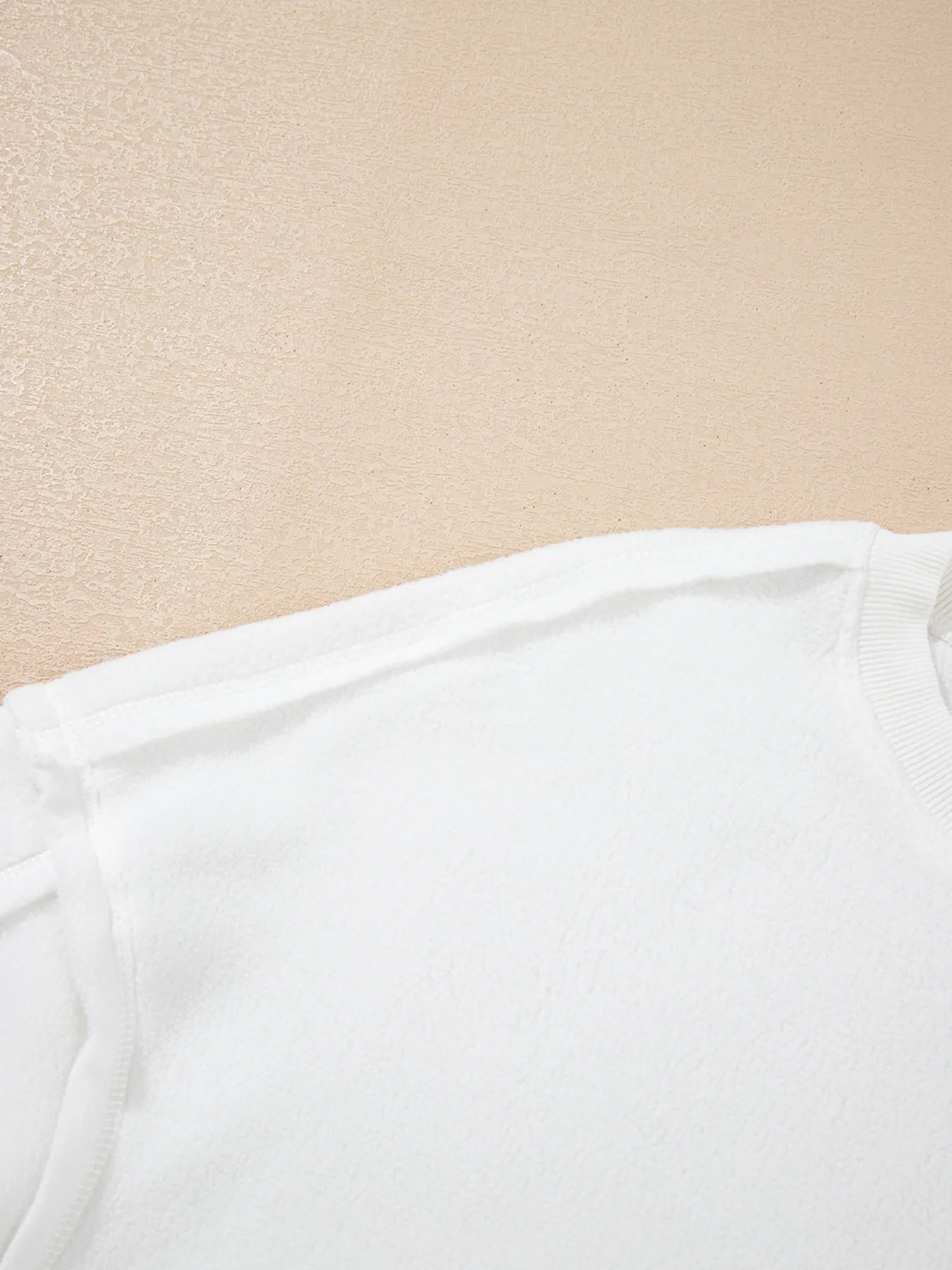 Exposed Seam Chest Pocket Knit Pullover Sweatshirt -  Be Bliss Boutique