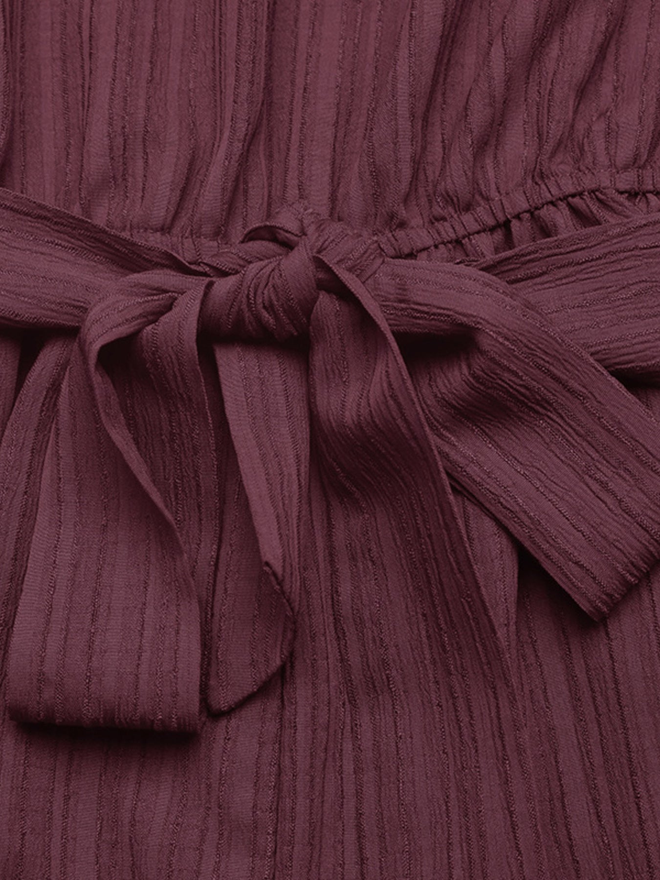 One-Shoulder Tie Waist Romper - Be Bliss Boutique