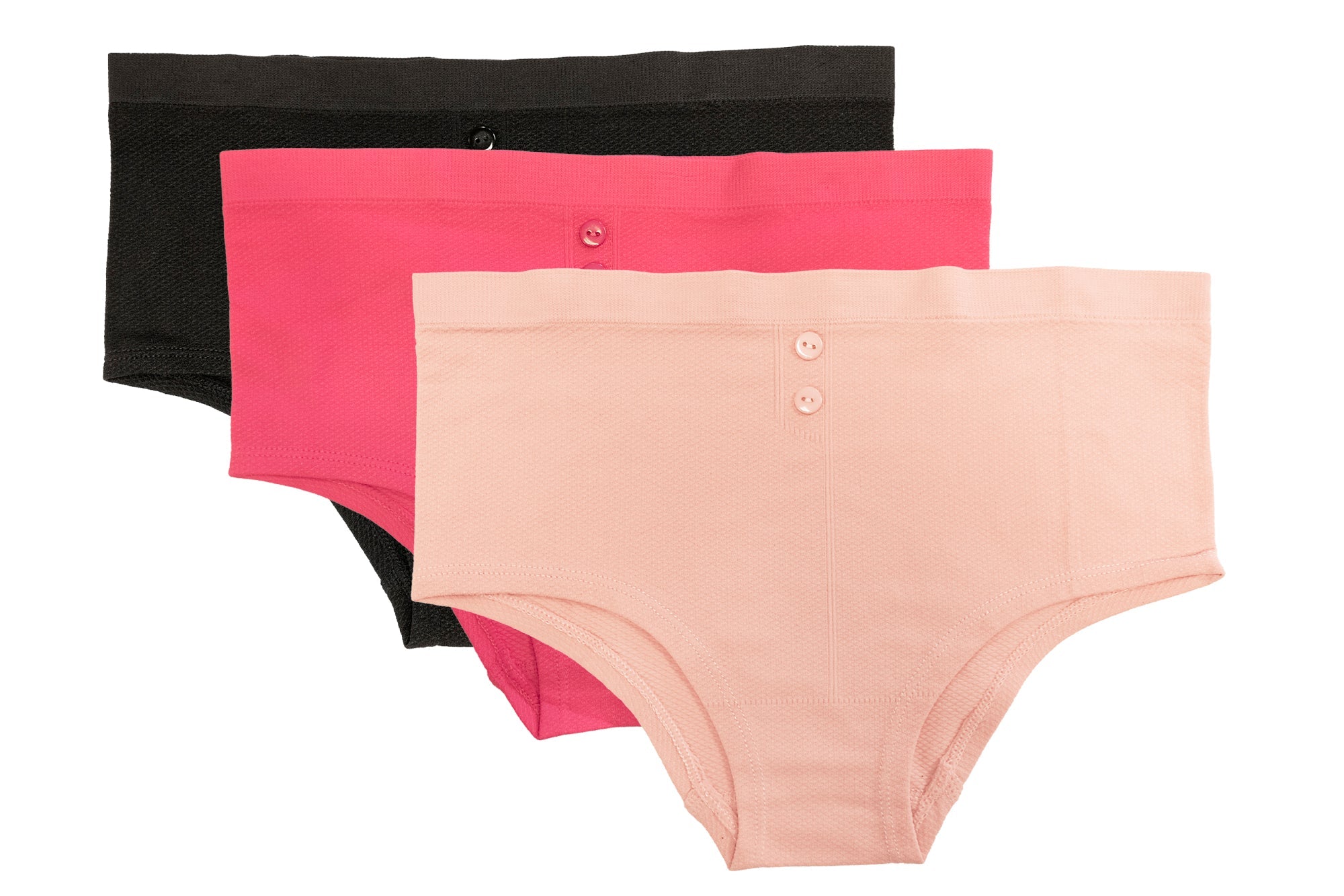 Seamless Waffle Knit Cheeky 3 Pack - Be Bliss Boutique