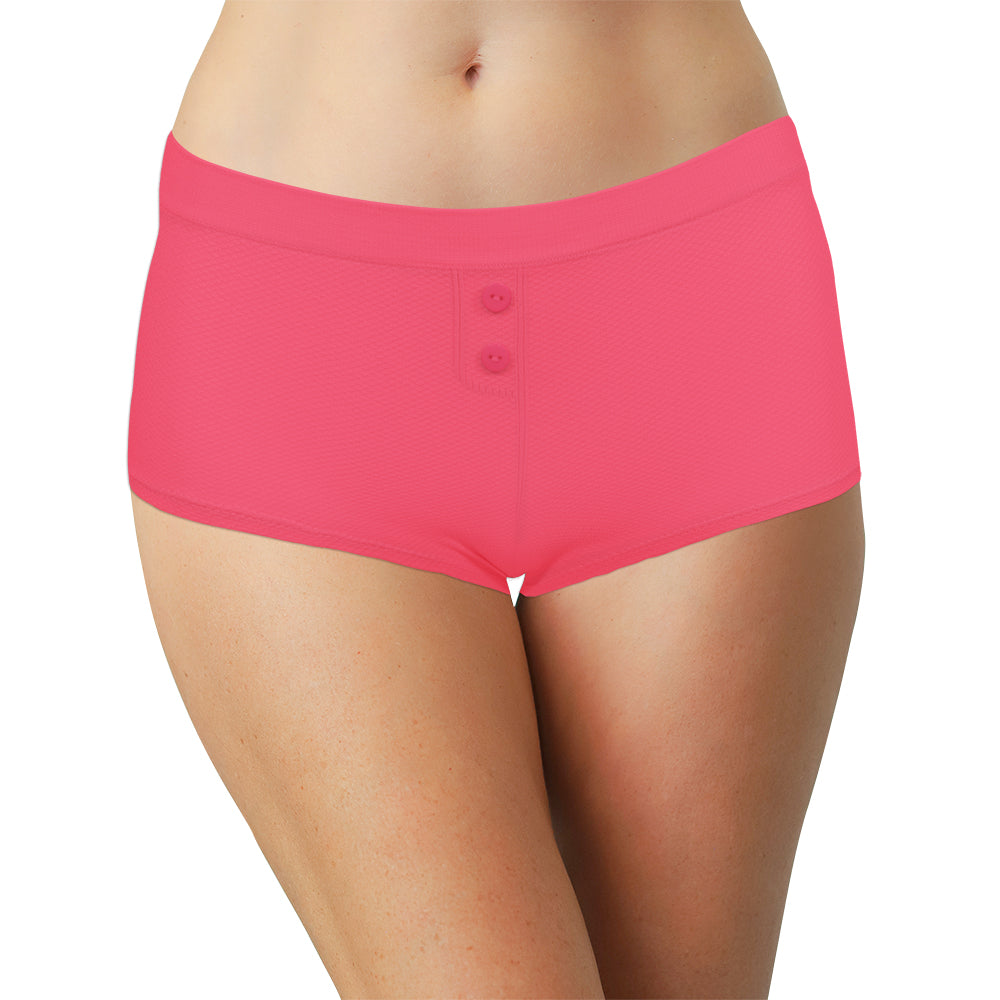 Waffle Knit Seamless Tag Free Cheeky - Be Bliss Boutique