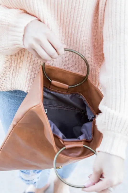 Fold-over O-ring Clutch | Be Bliss Boutique