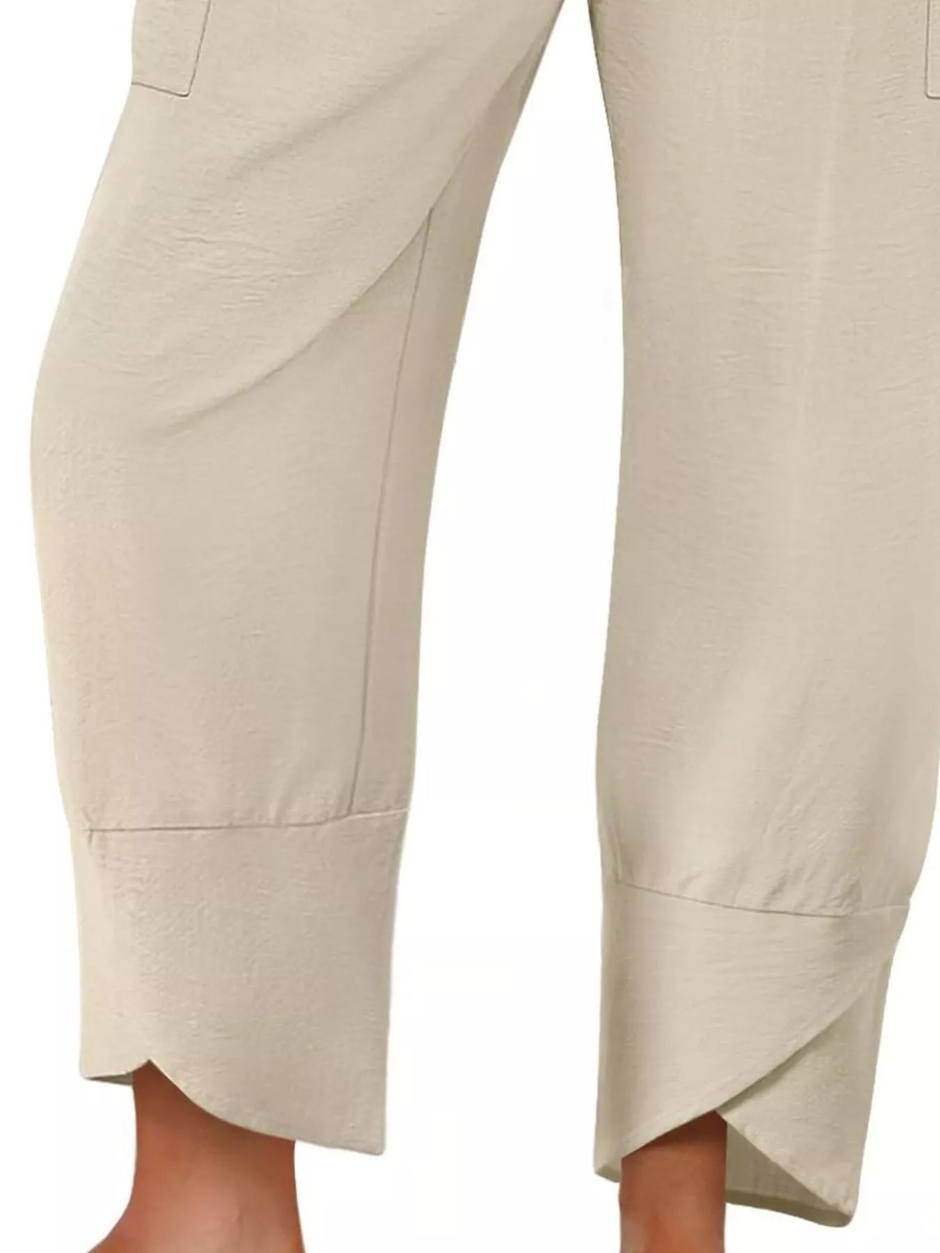 Elastic Waist Pants -  Be Bliss Boutique