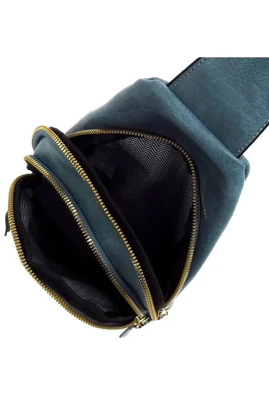 Laser Cut Printed Sling Bag - Be Bliss Boutique