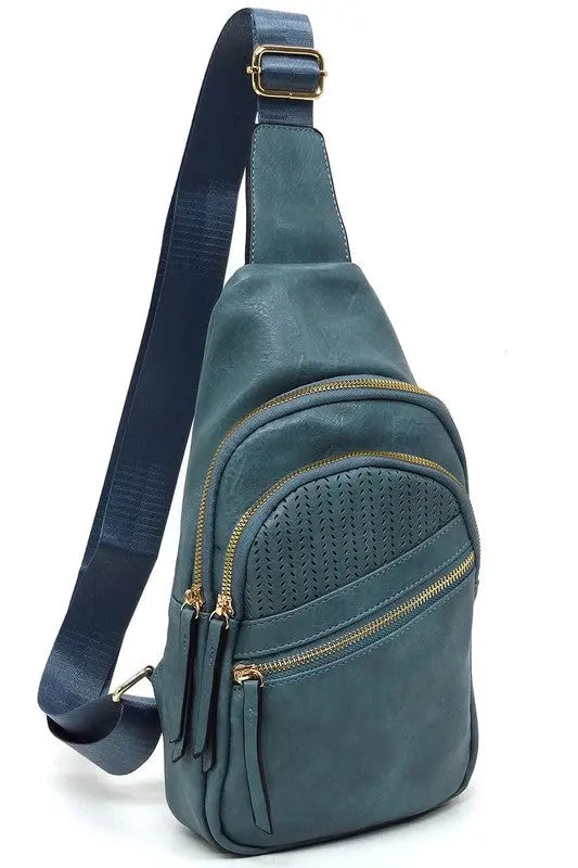 Laser Cut Printed Sling Bag - Be Bliss Boutique