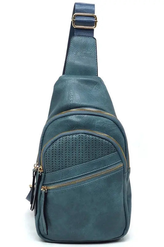 Laser Cut Printed Sling Bag - Be Bliss Boutique