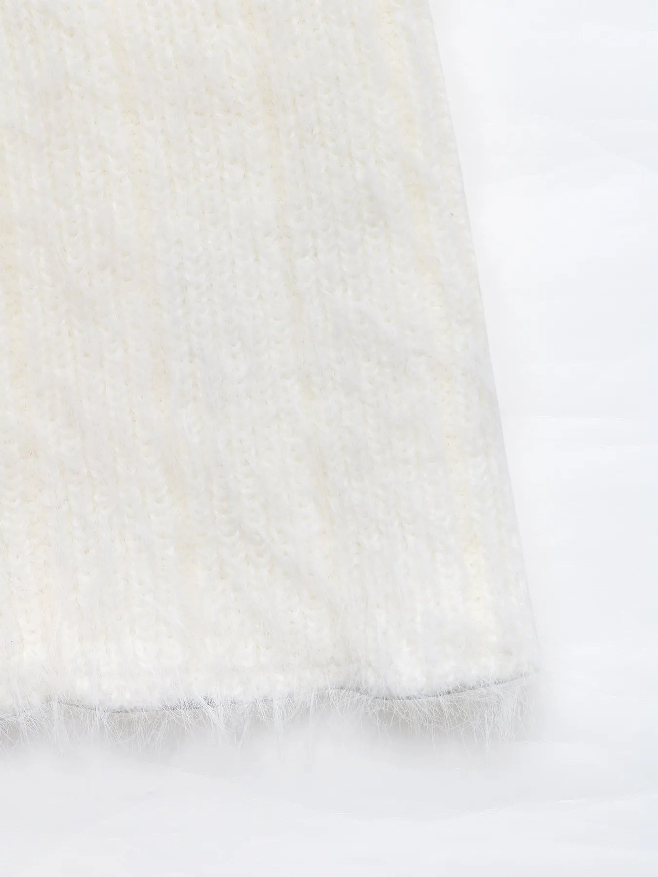 Scoop Neck Long Sleeve Sweater - Be Bliss Boutique