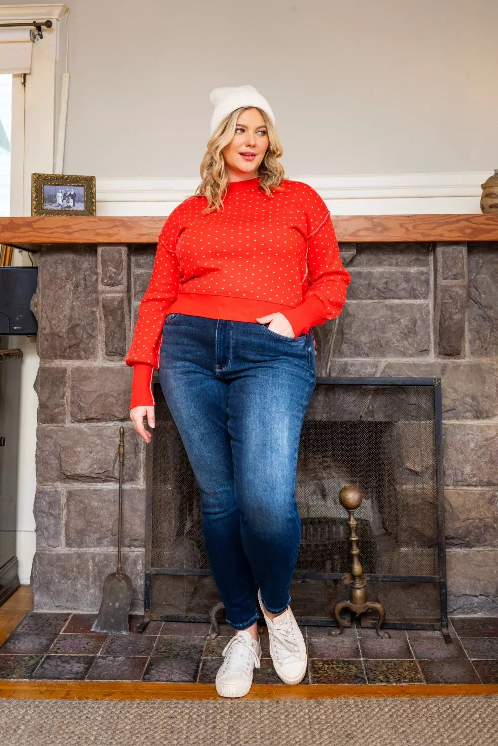 Judy Blue Full Size Washed Thermal Skinny Jeans - Be Bliss Boutique
