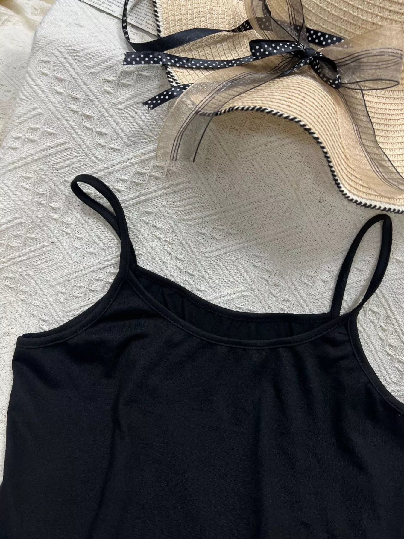 Solid Color Scoop Neck Cami - Be Bliss Boutique