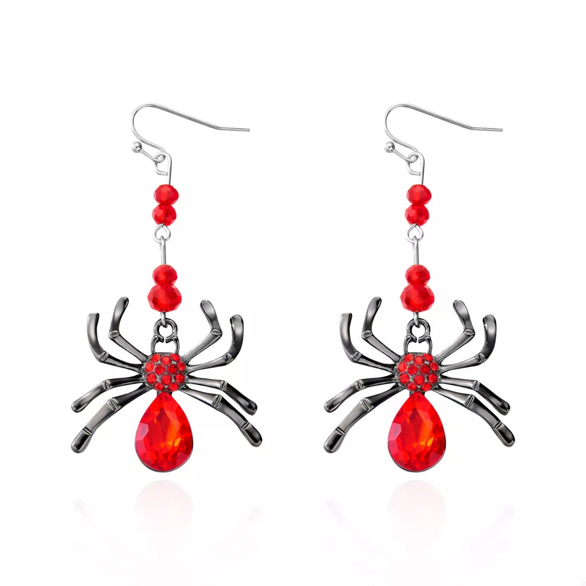 Halloween Spider Dangle Earrings - Be Bliss Boutique
