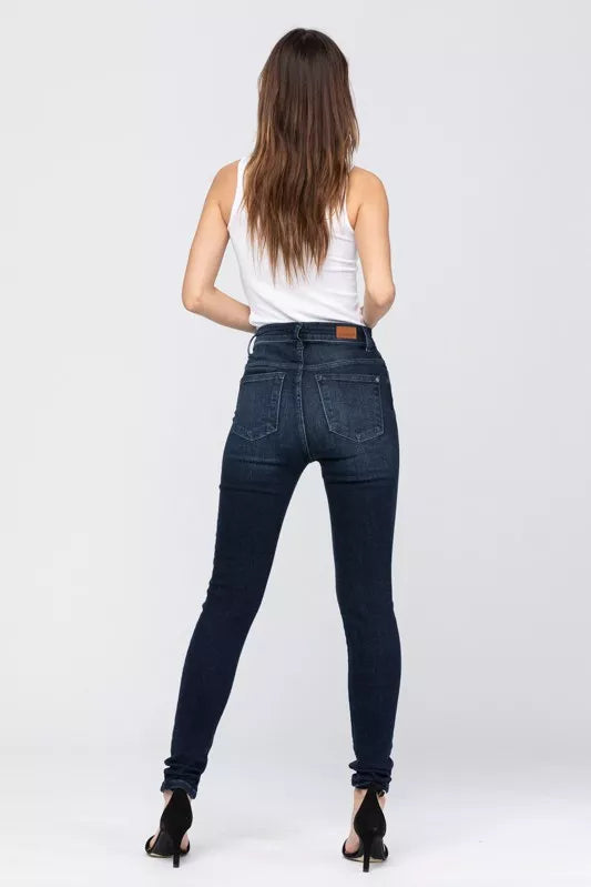 Judy Blue High Waist Washed Skinny Jeans - Be Bliss Boutique