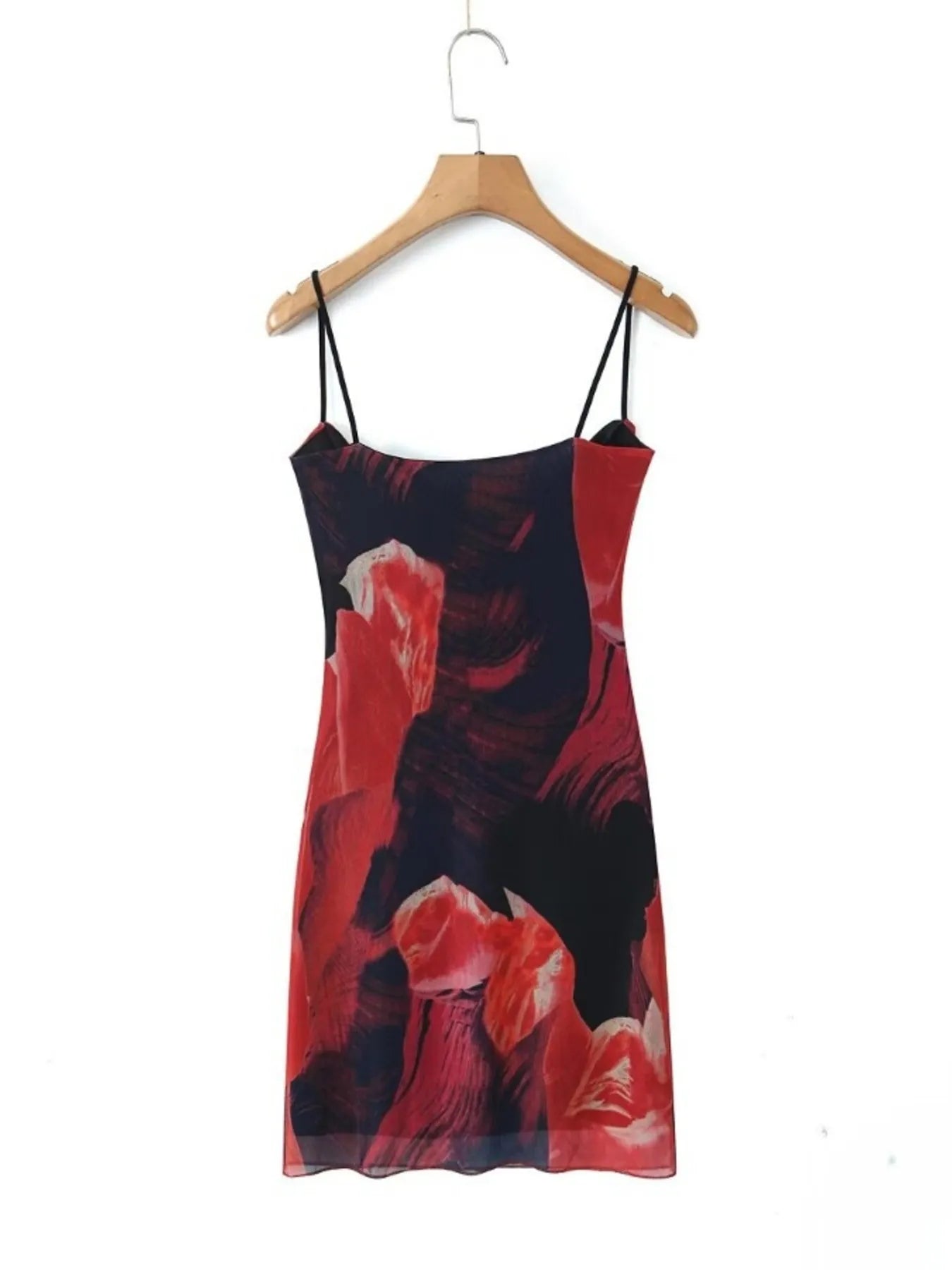 Printed Bodycon Cami Dress - Be Bliss Boutique