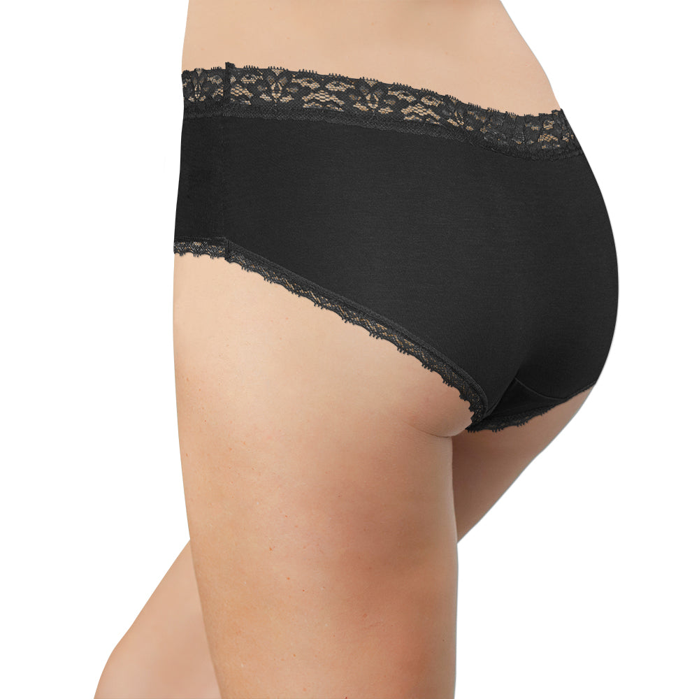 Modal Hipster featuring Crossed Lace Trim - Be Bliss Boutique