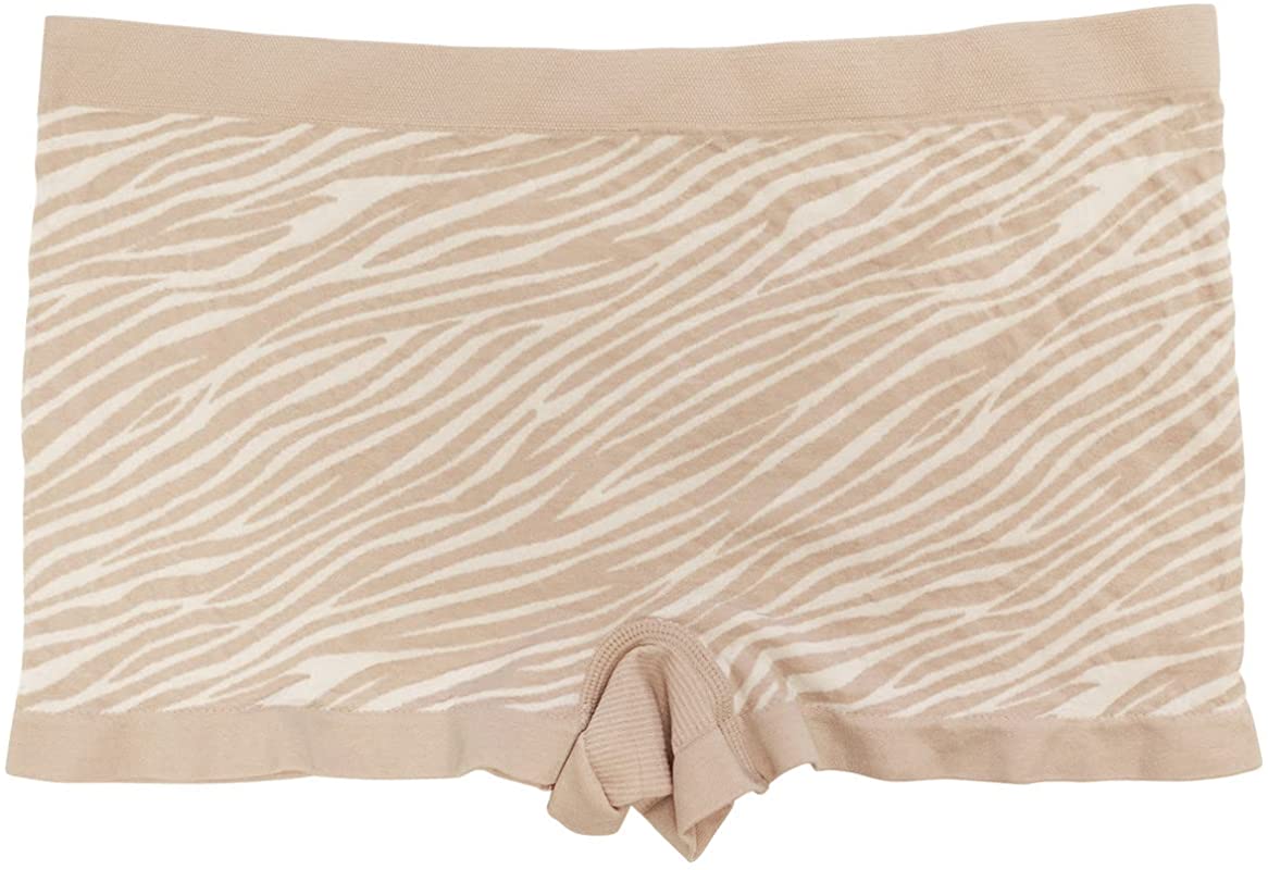 Zebra Print Seamless Tag Free Boyshort - Be Bliss Boutique
