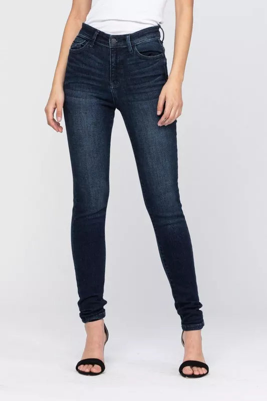 Judy Blue High Waist Washed Skinny Jeans - Be Bliss Boutique