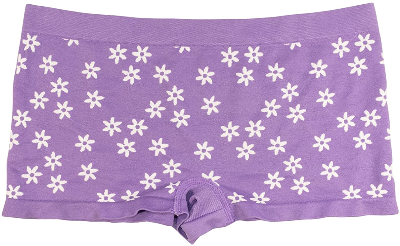 Seamless Daisy Tag Free Boyshort - Be Bliss Boutique