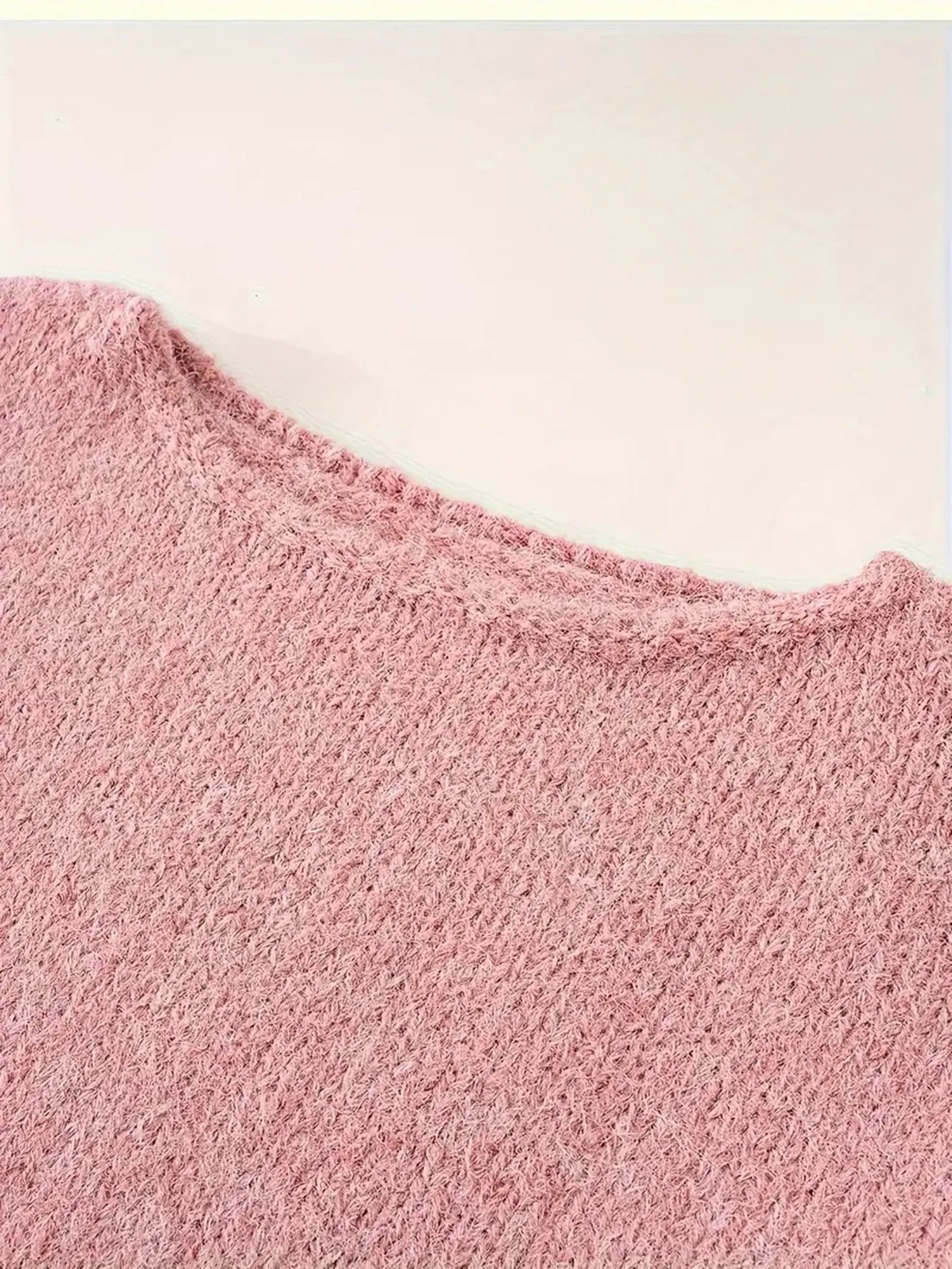 Oversized Round Neck  Long Sleeve Sweater - Be Bliss Boutique