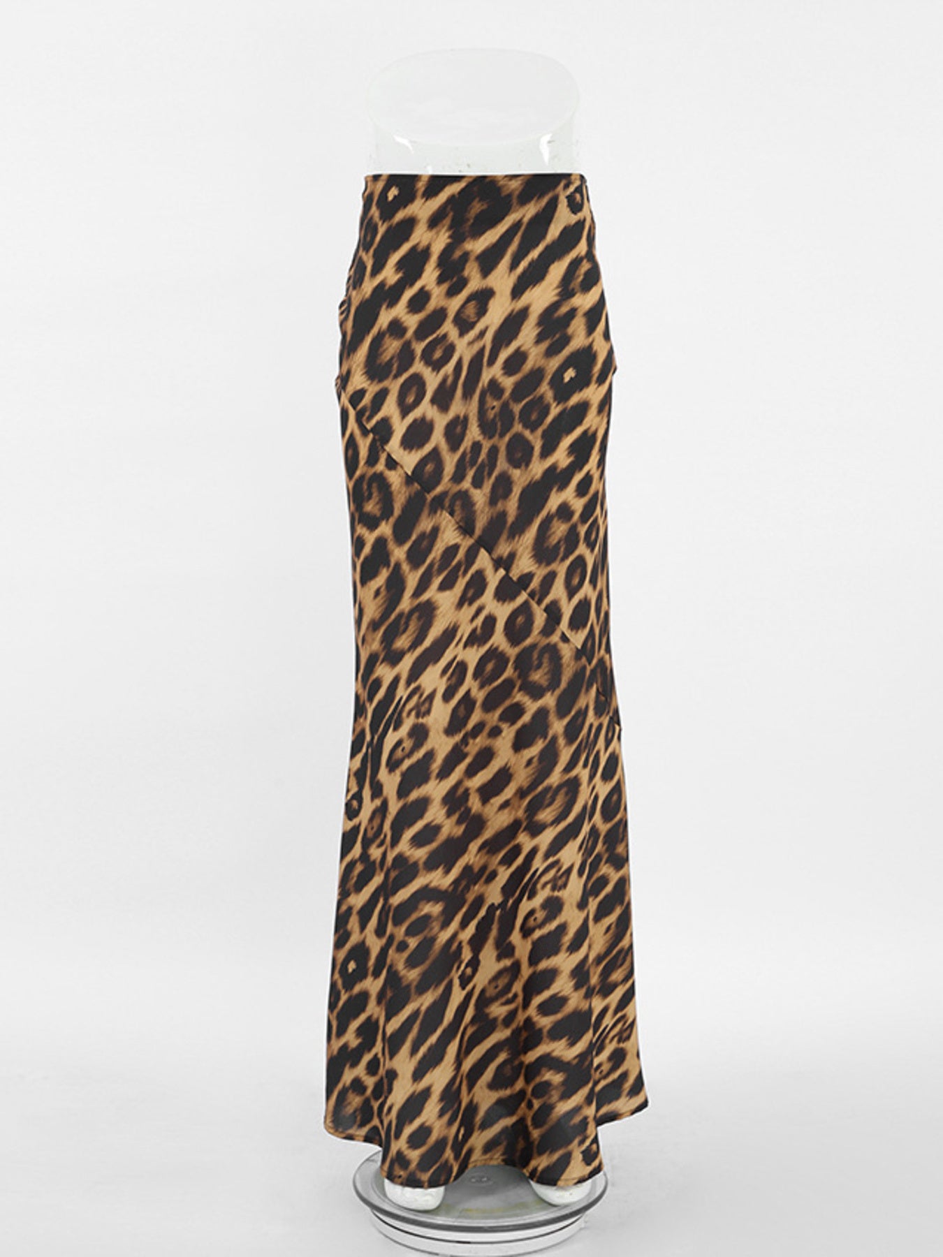 Leopard Print Bodycon Maxi Skirt - Be Bliss Boutique