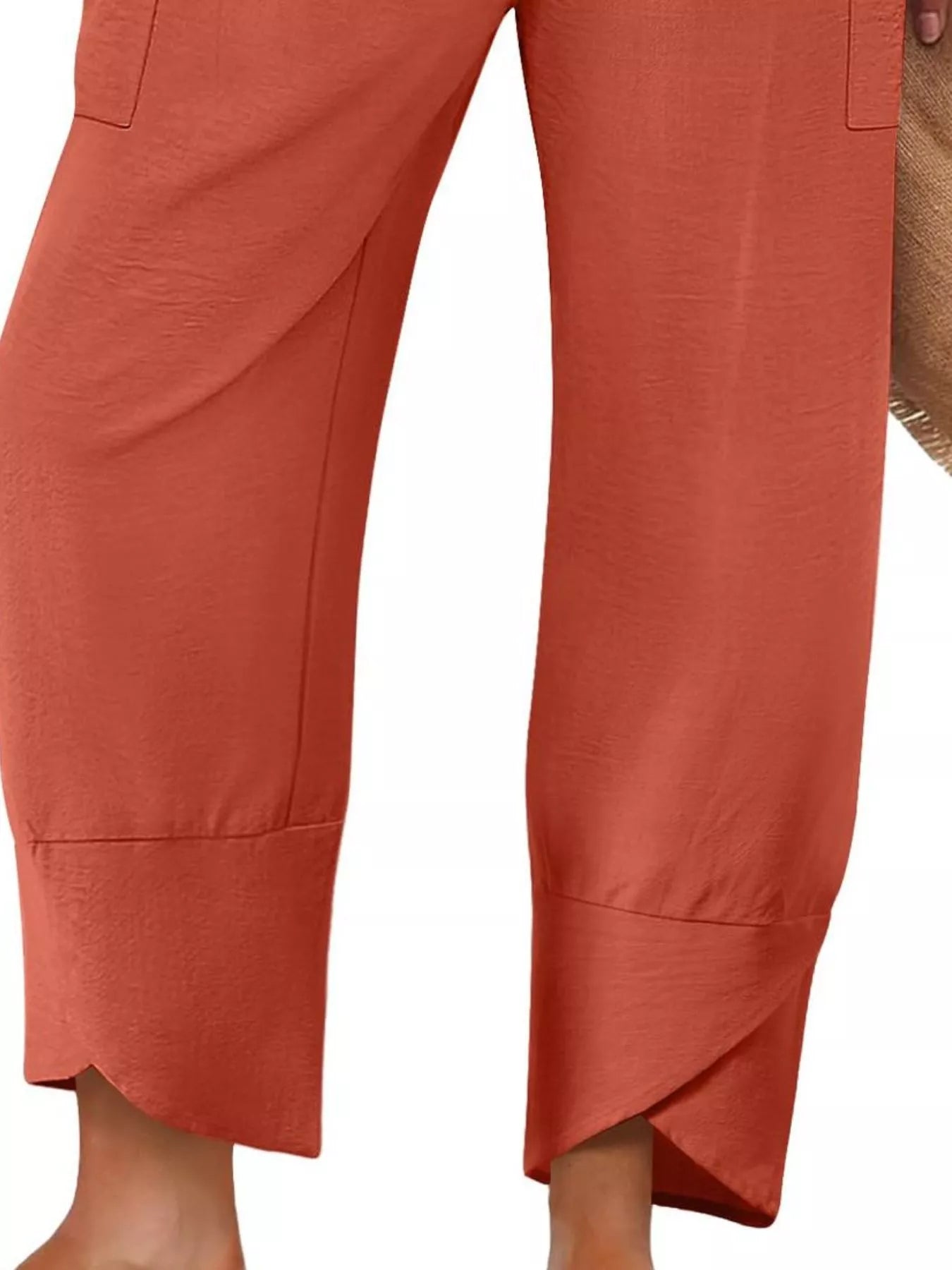 Elastic Waist Pants -  Be Bliss Boutique