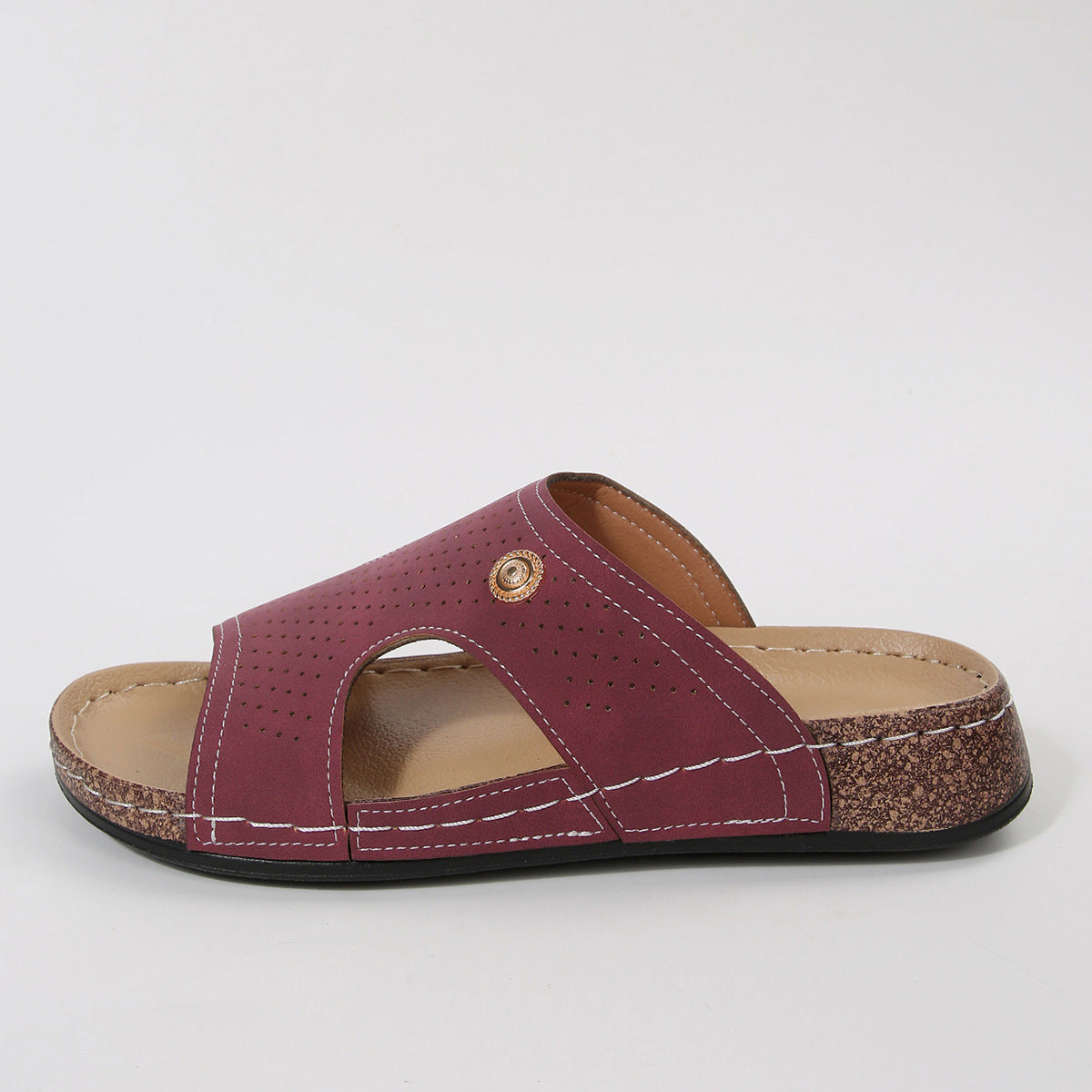 Open Toe Wedge Sandals - Be Bliss Boutique