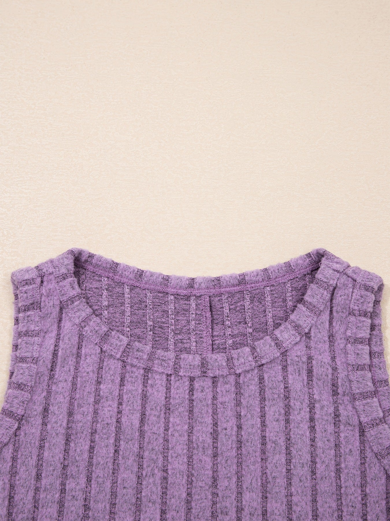 Slim Mineral Wash Ribbed Tank Top - Be Bliss Boutique