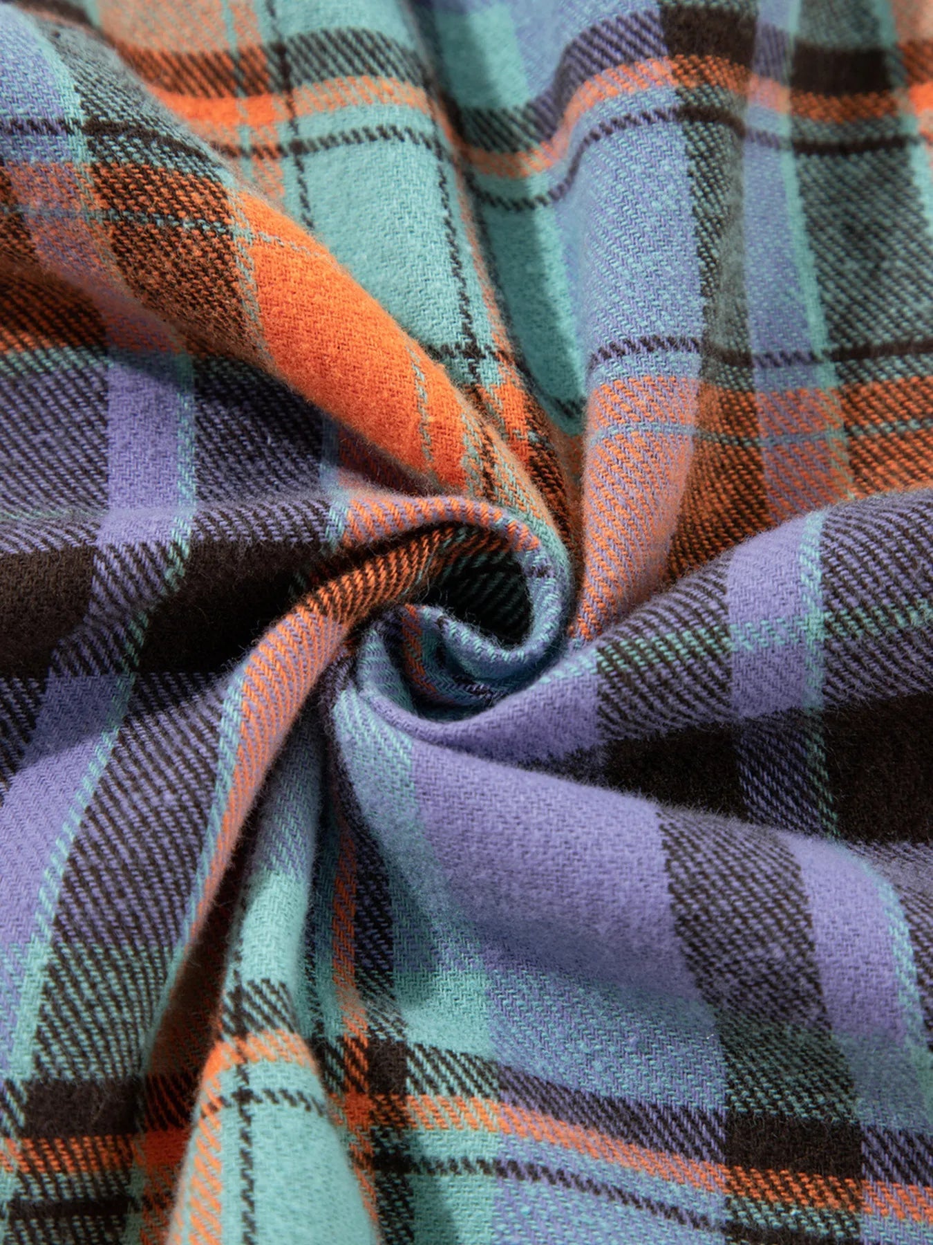 Plaid Button Up Long Sleeve Shirt -  Be Bliss Boutique
