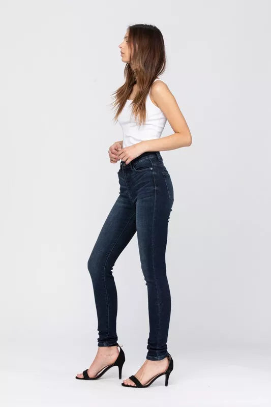 Judy Blue High Waist Washed Skinny Jeans - Be Bliss Boutique