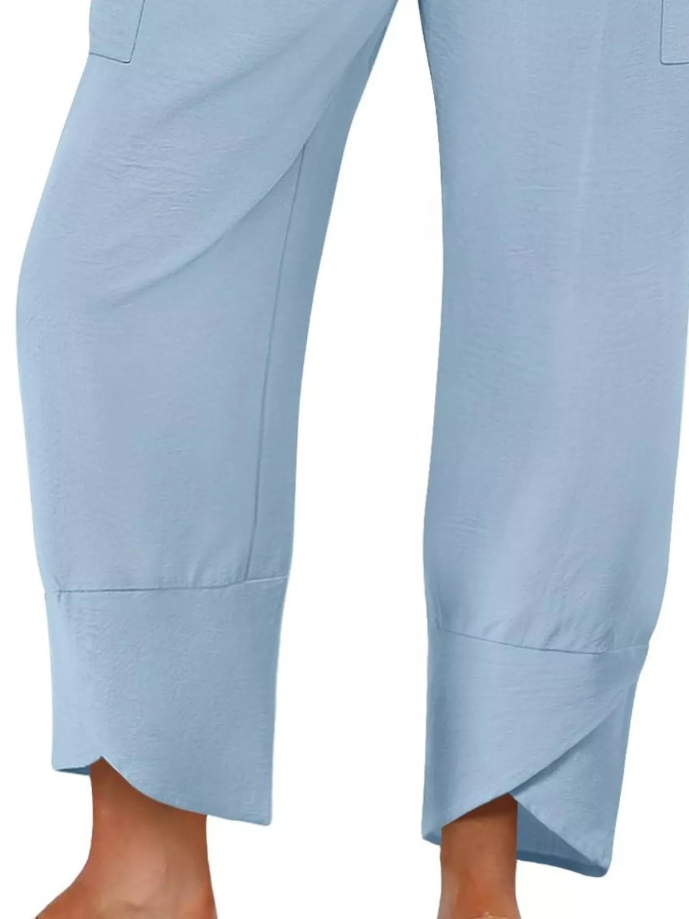Elastic Waist Pants -  Be Bliss Boutique