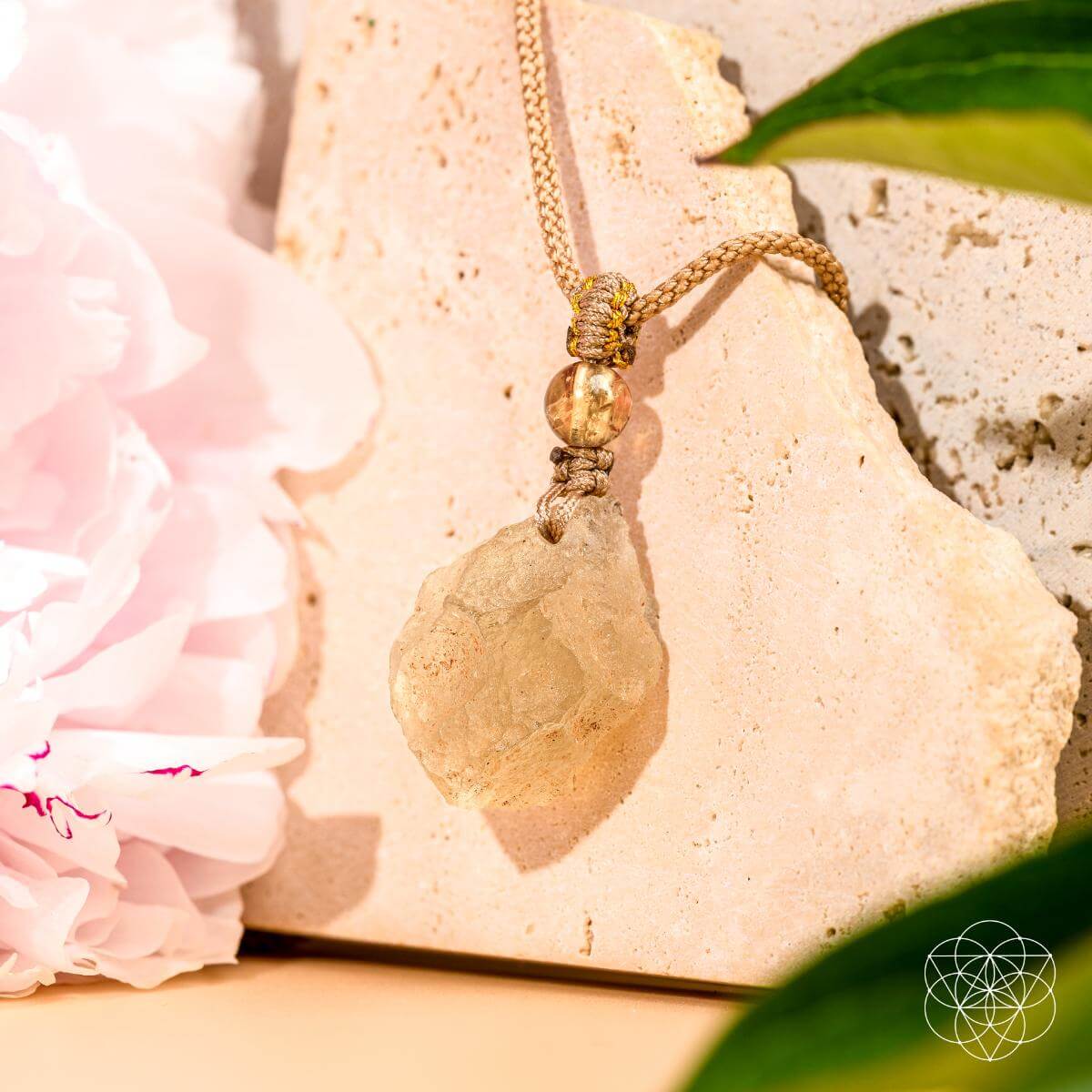 The Destiny Relic – Libyan Desert Glass Pendant - Be Bliss Boutique