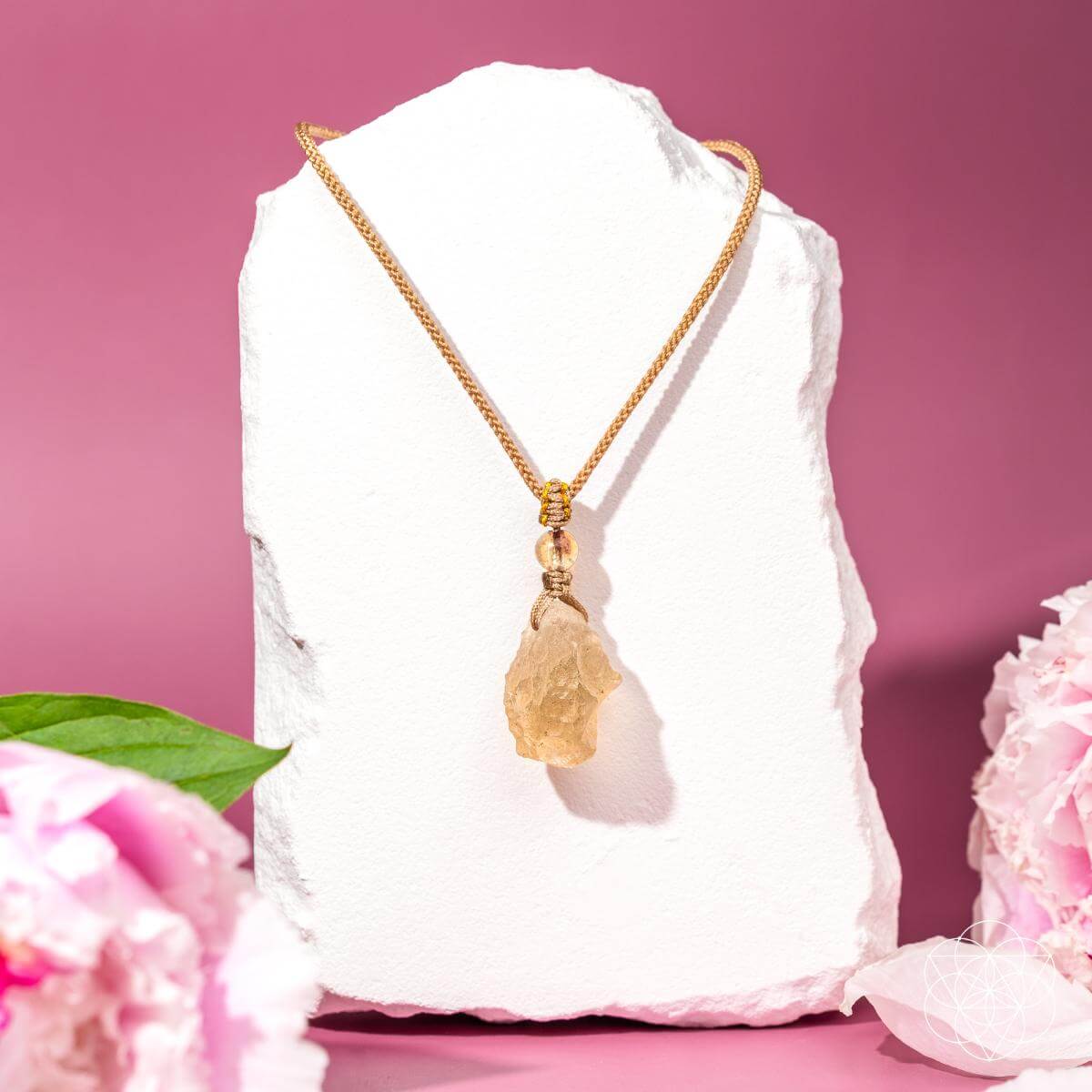 The Destiny Relic – Libyan Desert Glass Pendant - Be Bliss Boutique