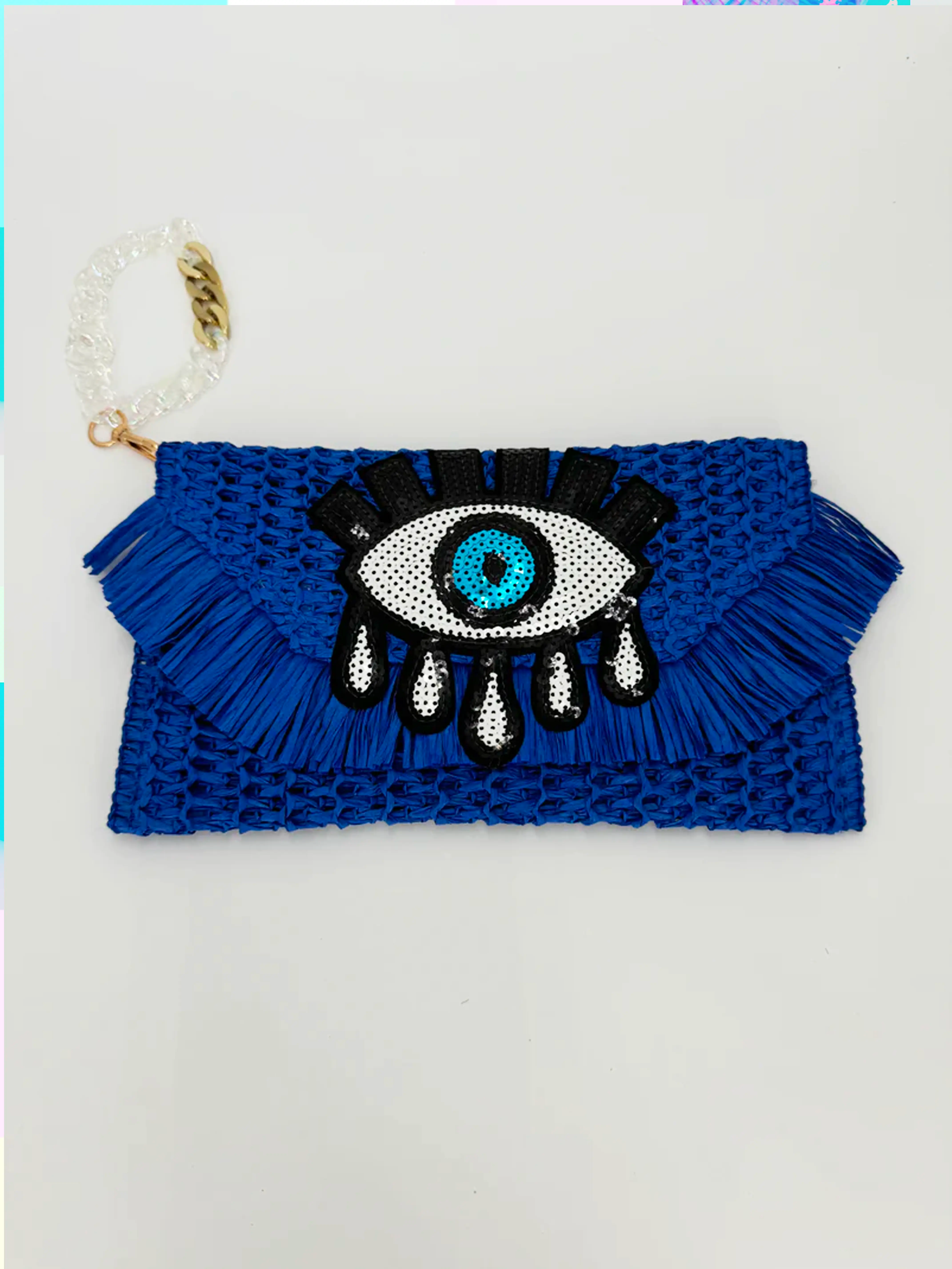 "Eye See You" Custom Clutch