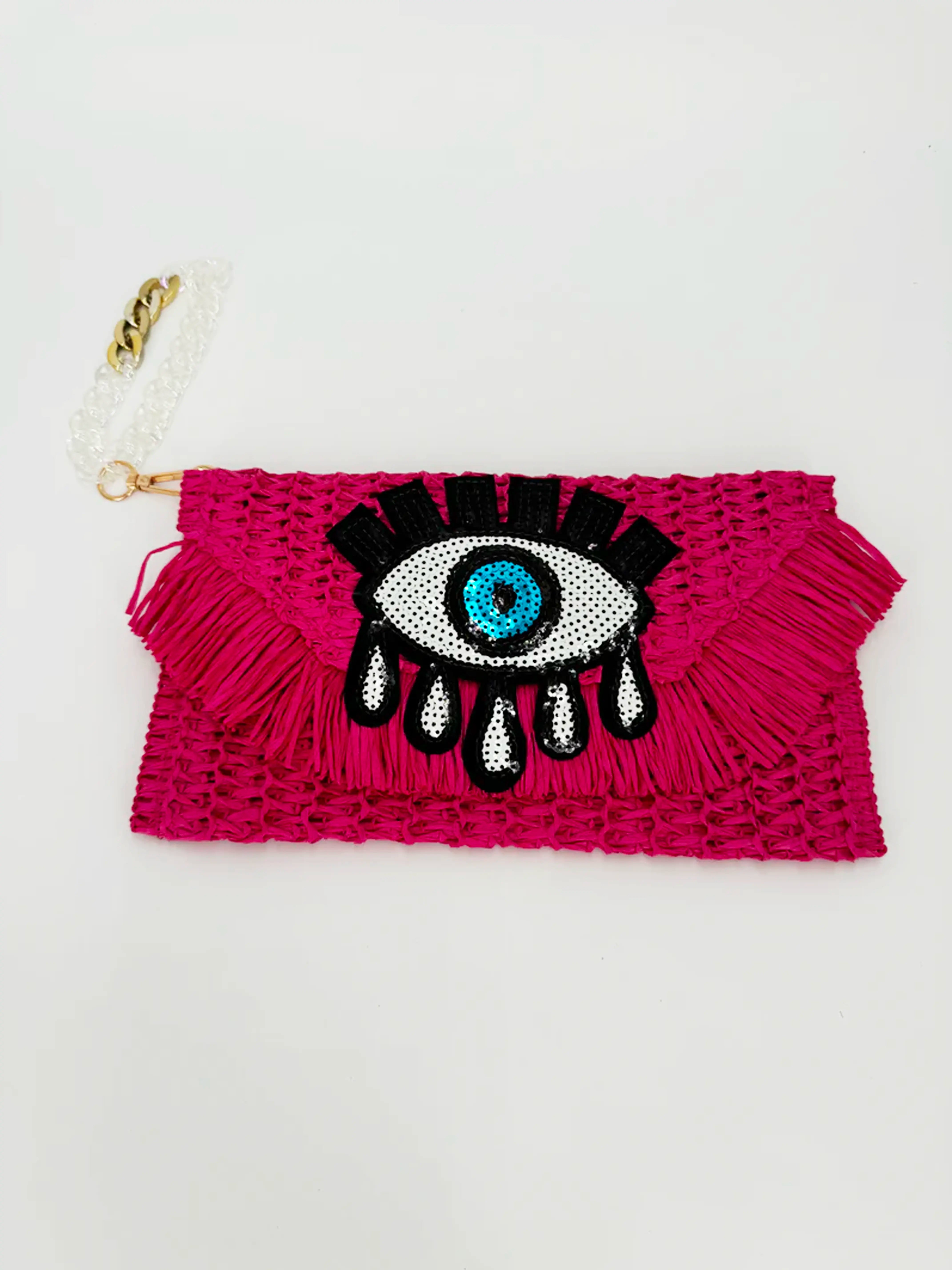 "Eye See You" Custom Clutch