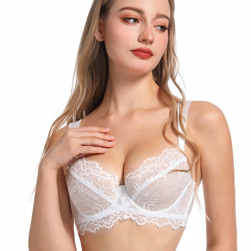French Style Eyelash Lace Bra for Large Chest and Plus Sizes, Upper East Side, BYMANYC New York. -  Be Bliss Boutique