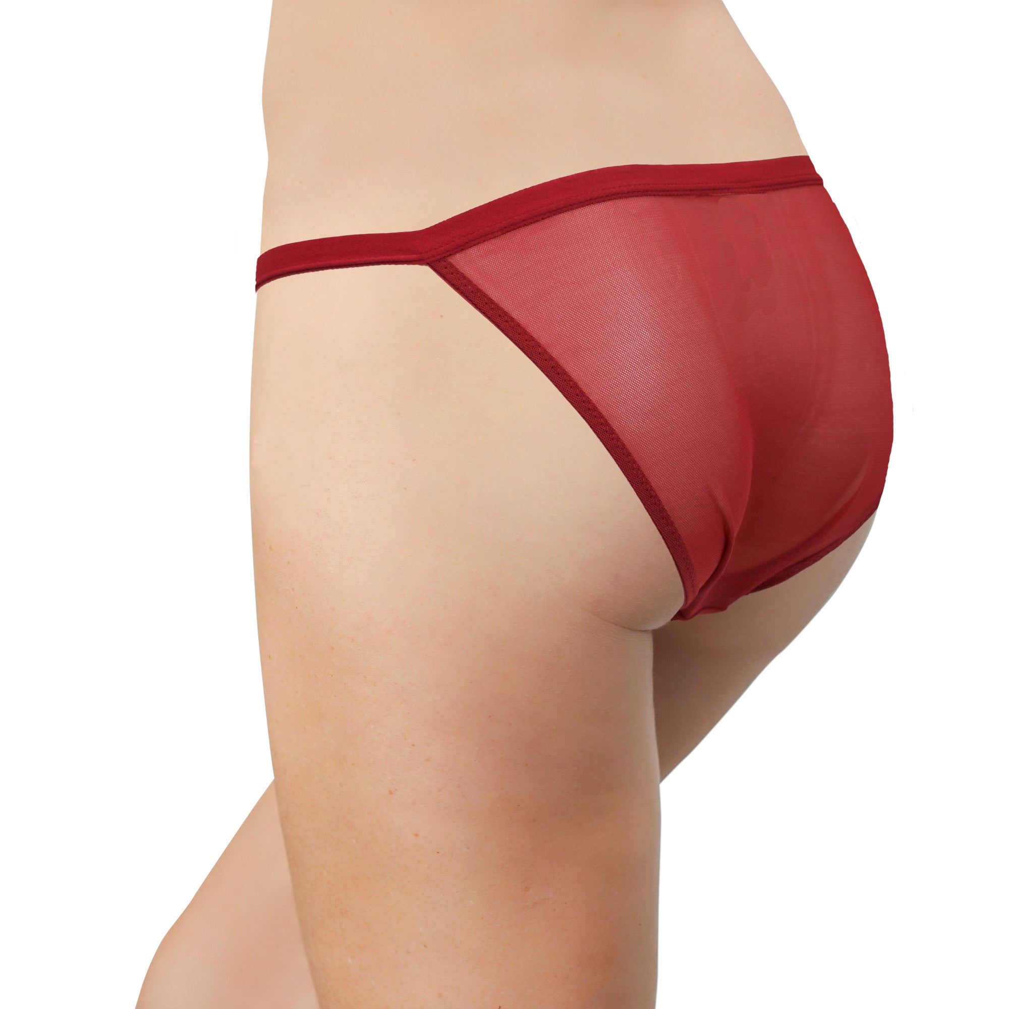 Mesh Bikini with Elastic Waist, XS-2X - Be Bliss Boutique