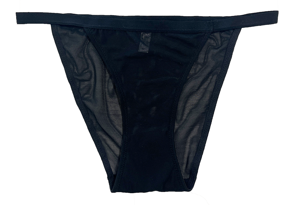 Mesh Bikini with Elastic Waist, XS-2X - Be Bliss Boutique