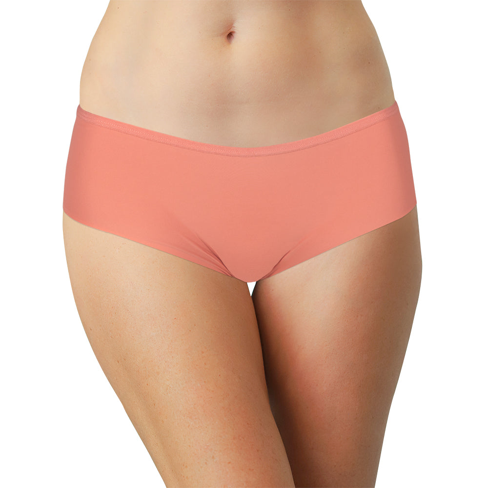 Pink Laser Cut Hipster with Mesh Back - Be Bliss Boutique