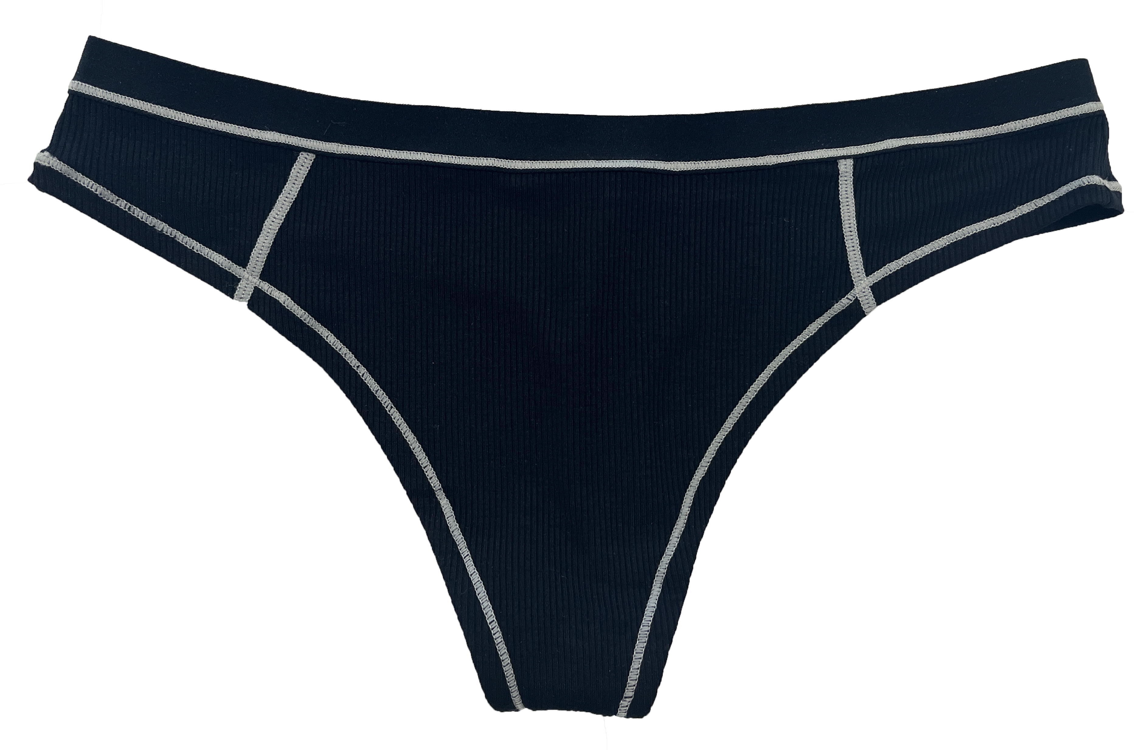 Modal Thong with Contrast Stitch - Be Bliss Boutique