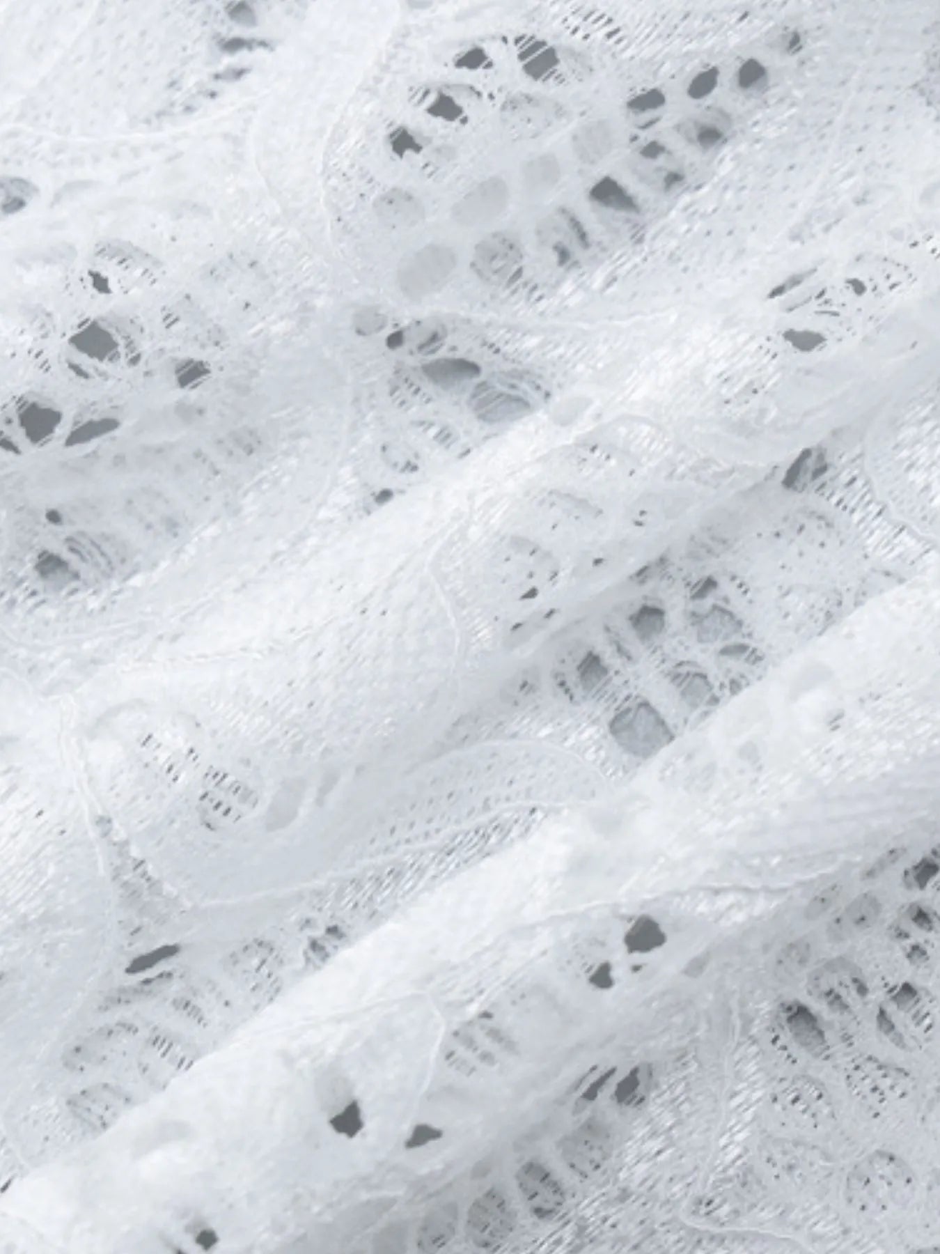 Lace Long Sleeve Deep V-Neck Blouse - Be Bliss Boutique