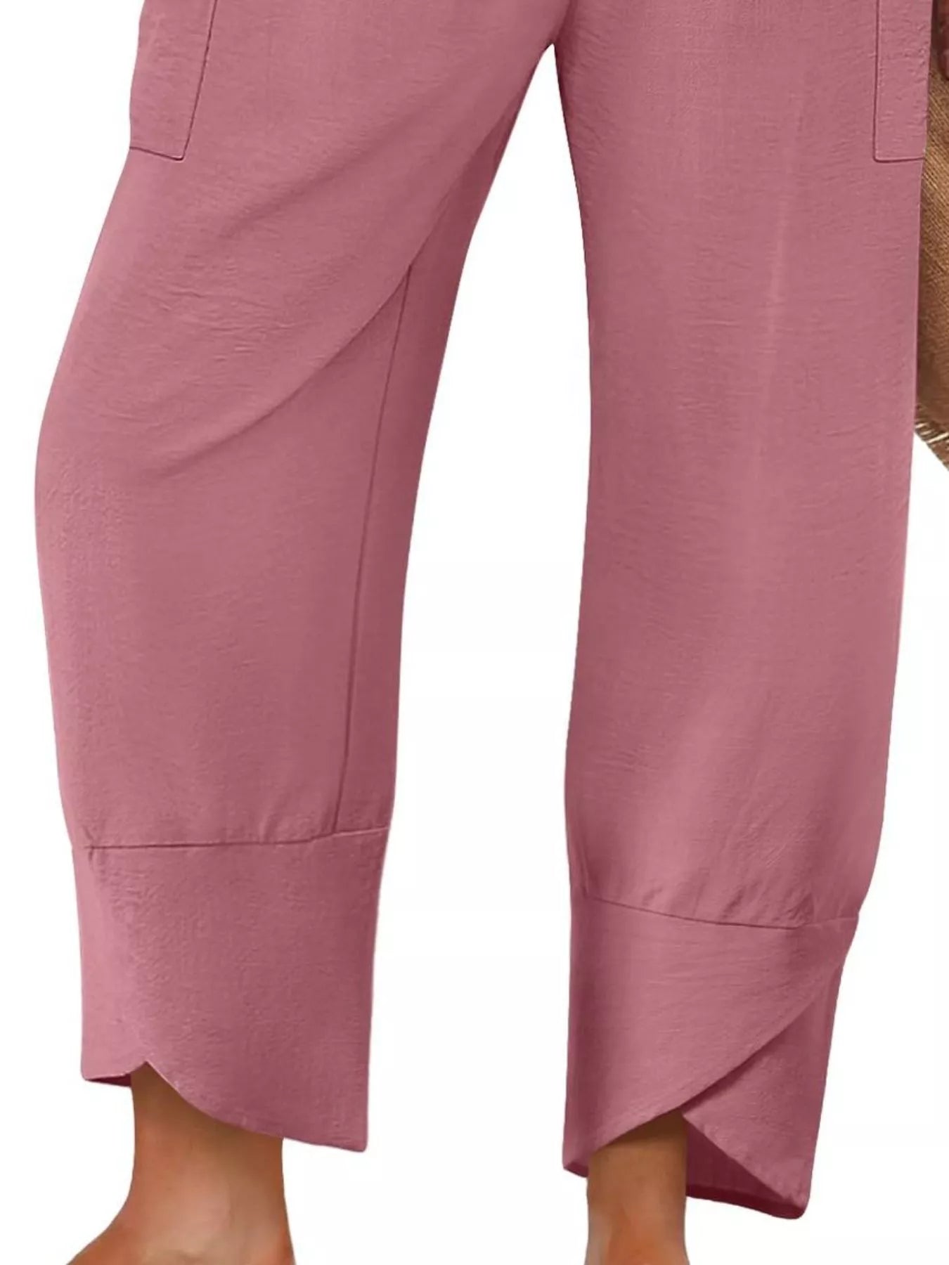 Elastic Waist Pants -  Be Bliss Boutique