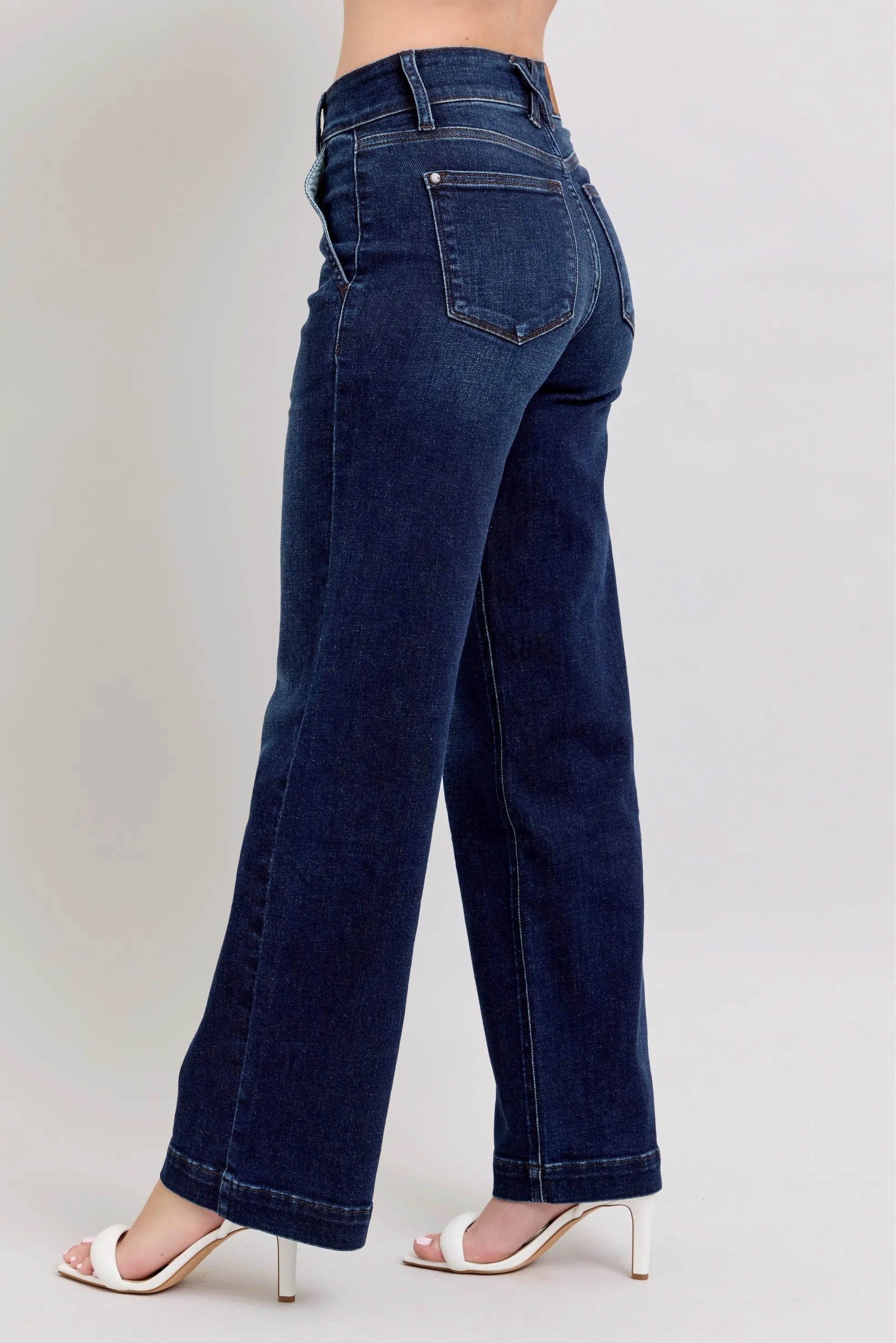 Judy Blue Jeans - High-Waisted Wide Leg Jeans -  Be Bliss Boutique