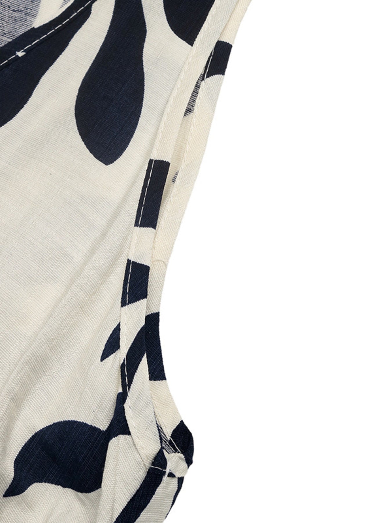 Leaf Print Sleeveless Maxi Dress - Be Bliss Boutique