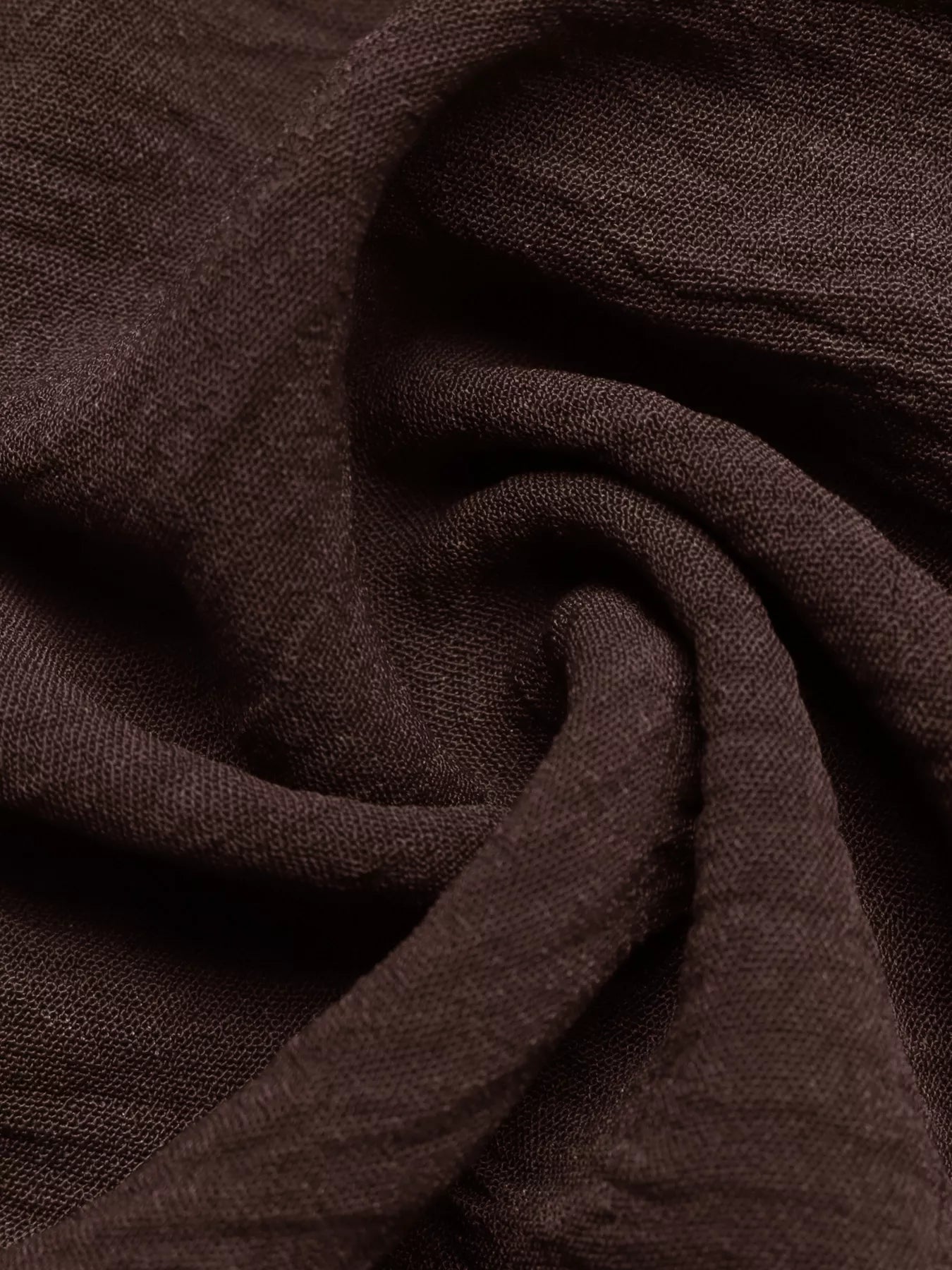 Tie-Front Brown A Line Dress - Be Bliss Boutique