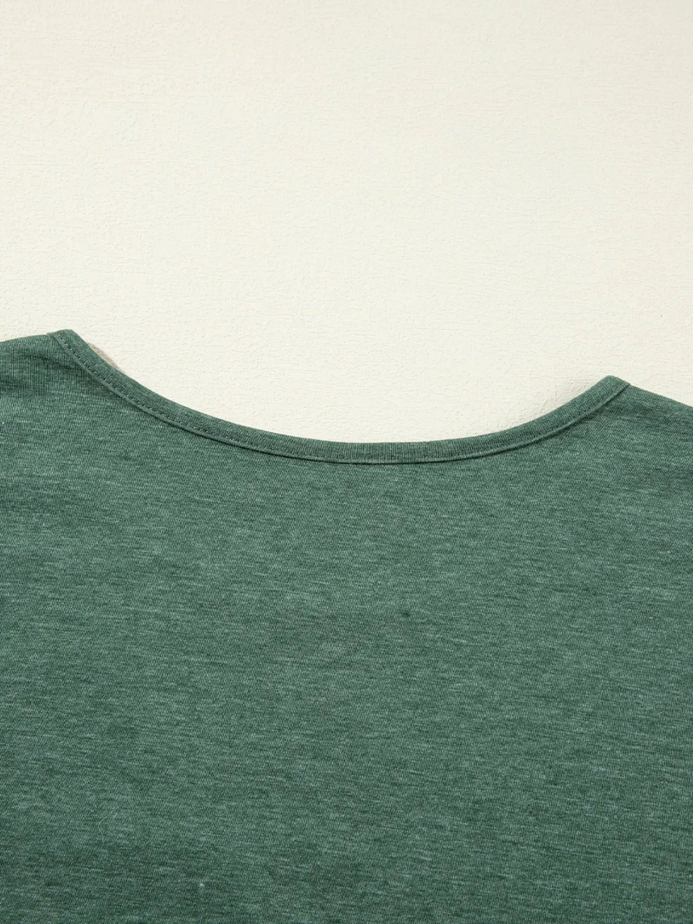 Asymmetric Seam Detail Long Sleeve Top -  Be Bliss Boutique