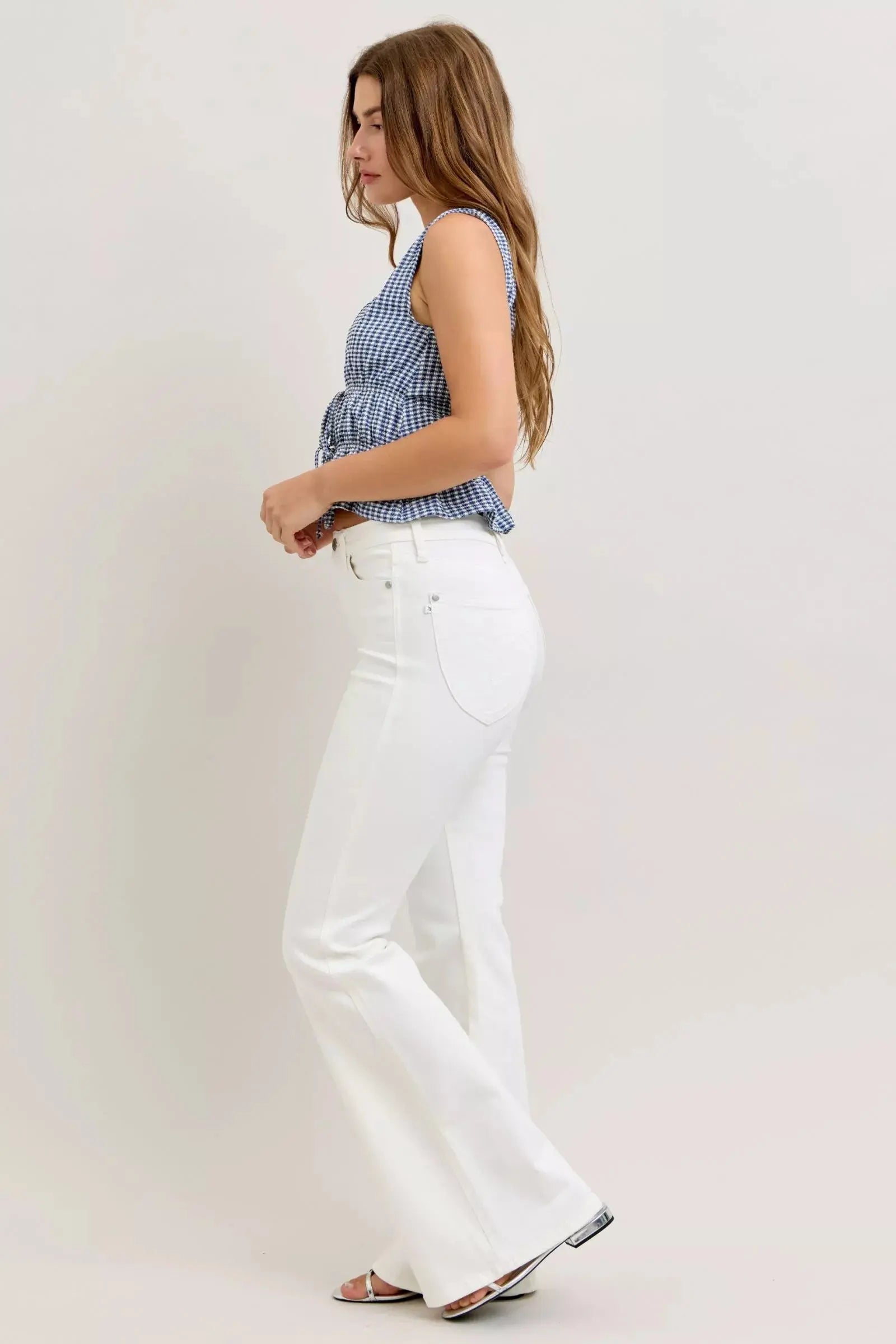Judy Blue Jeans - High-Waisted Tummy Control Flare Jeans - Be Bliss Boutique